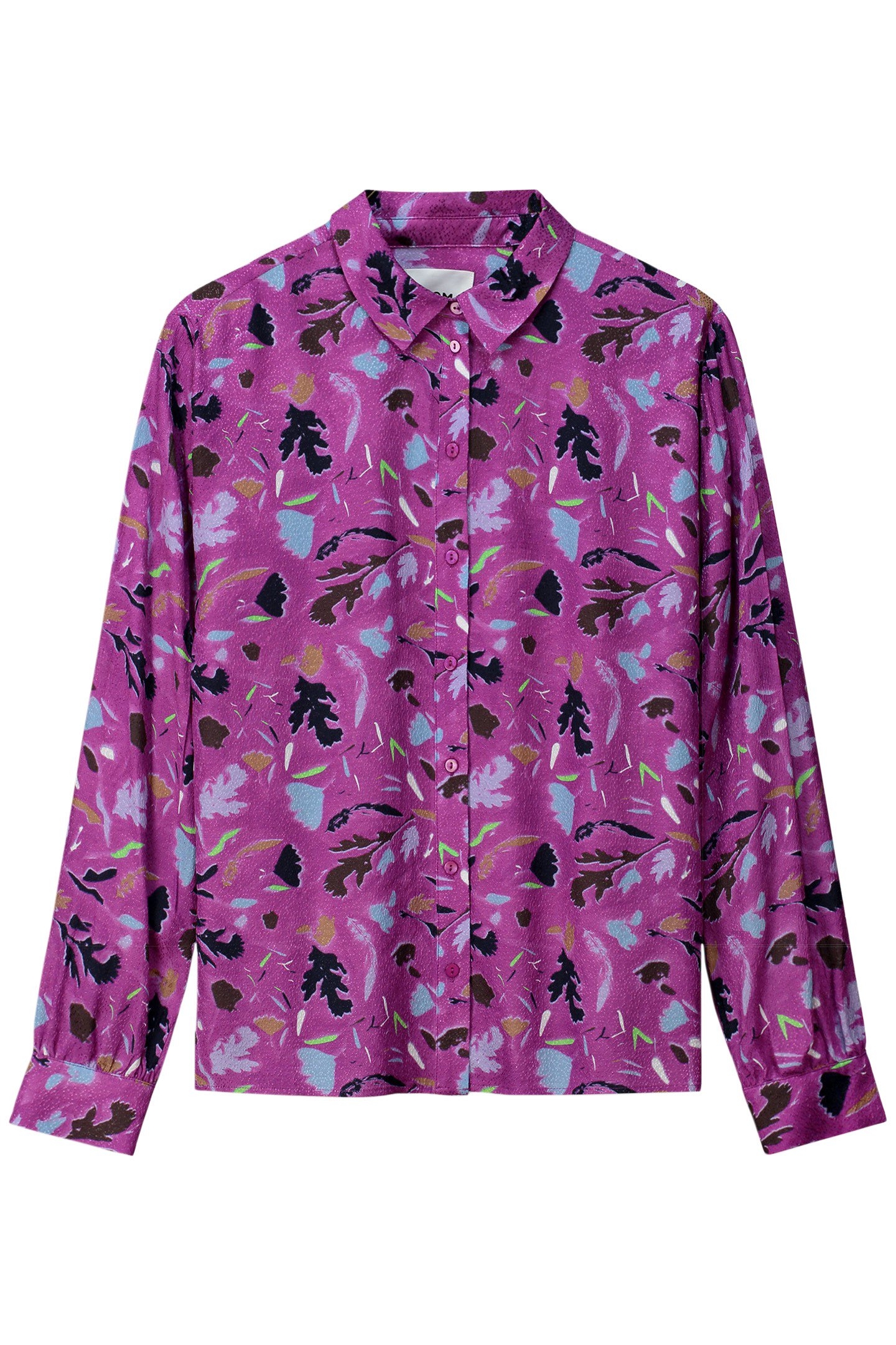 BLOUSE - MILLY FEATHERFEST CACTUS PINK 3