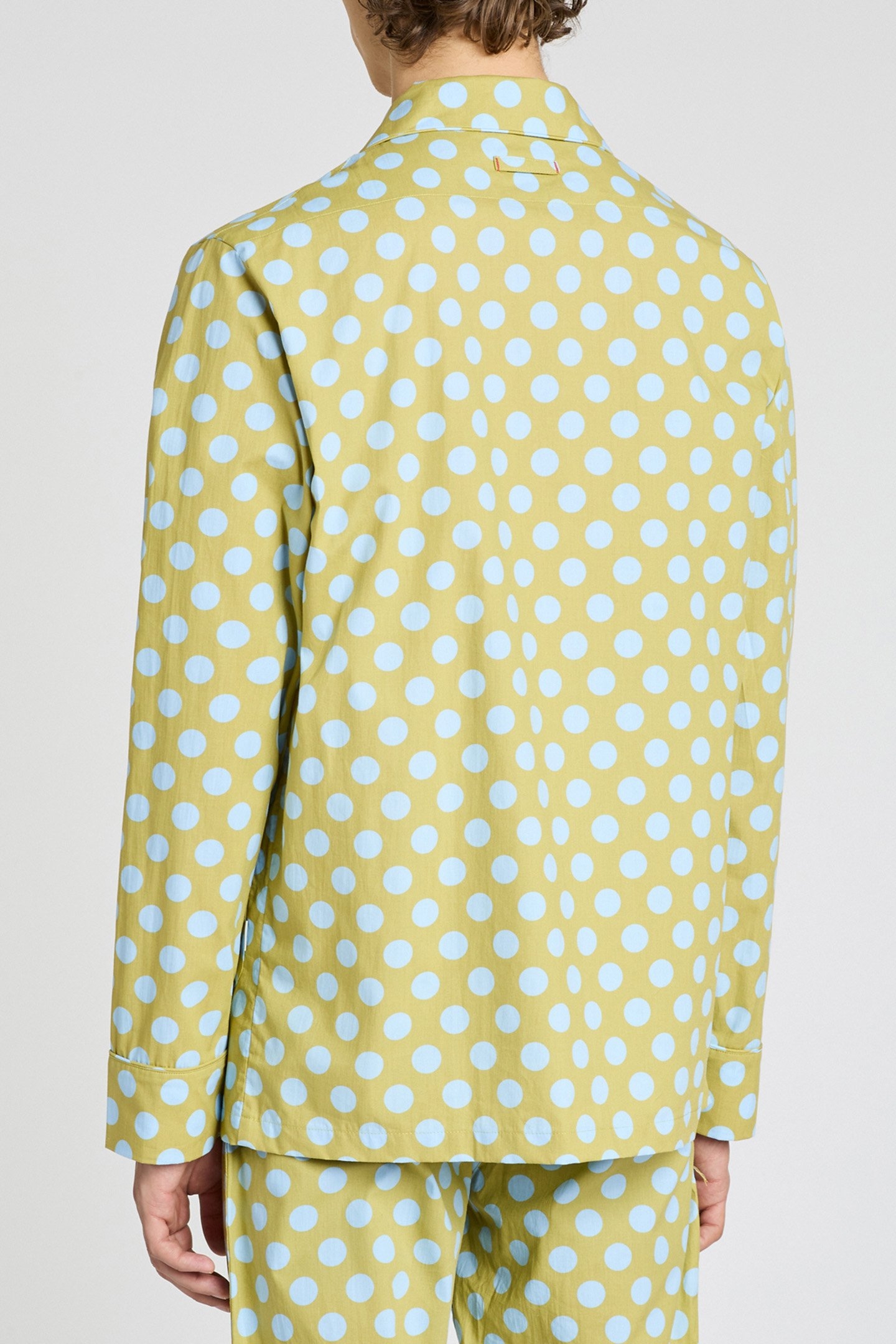 UNISEX PJ TOP L/SLV YELLOW 2