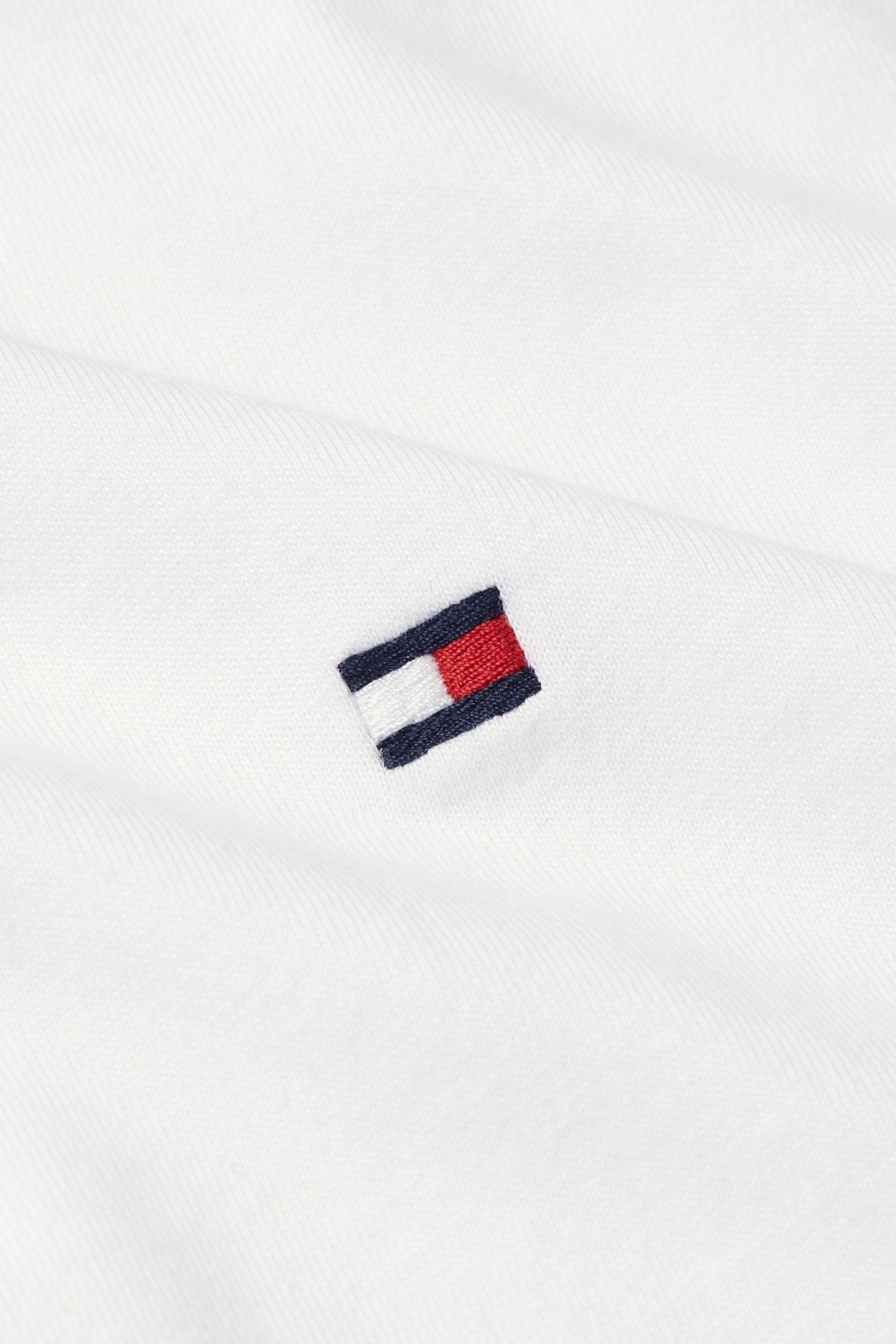 TOMMY LOGO LONG SLEEVE MEDIUM FIT SHIRT WHITE 7