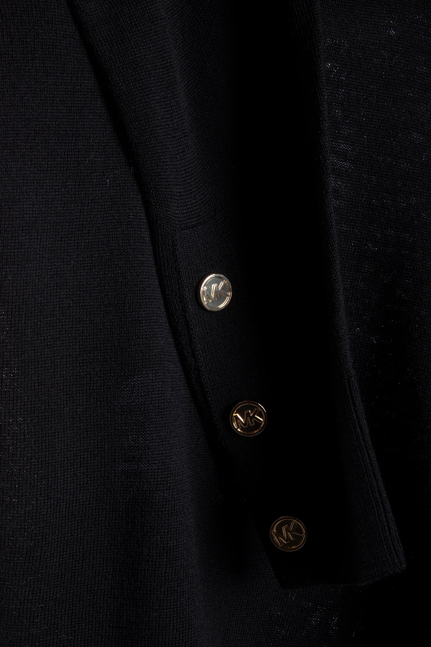 MERINO SNAP SLV LS SWEATER BLACK 5