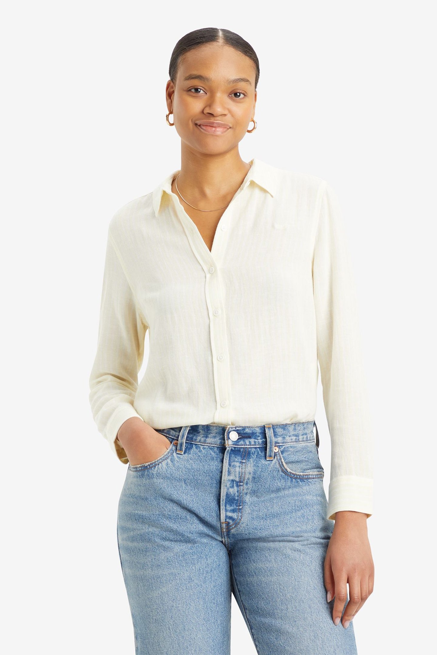 THE CLASSIC BW SHIRT SAVANNAH STRIPE 1