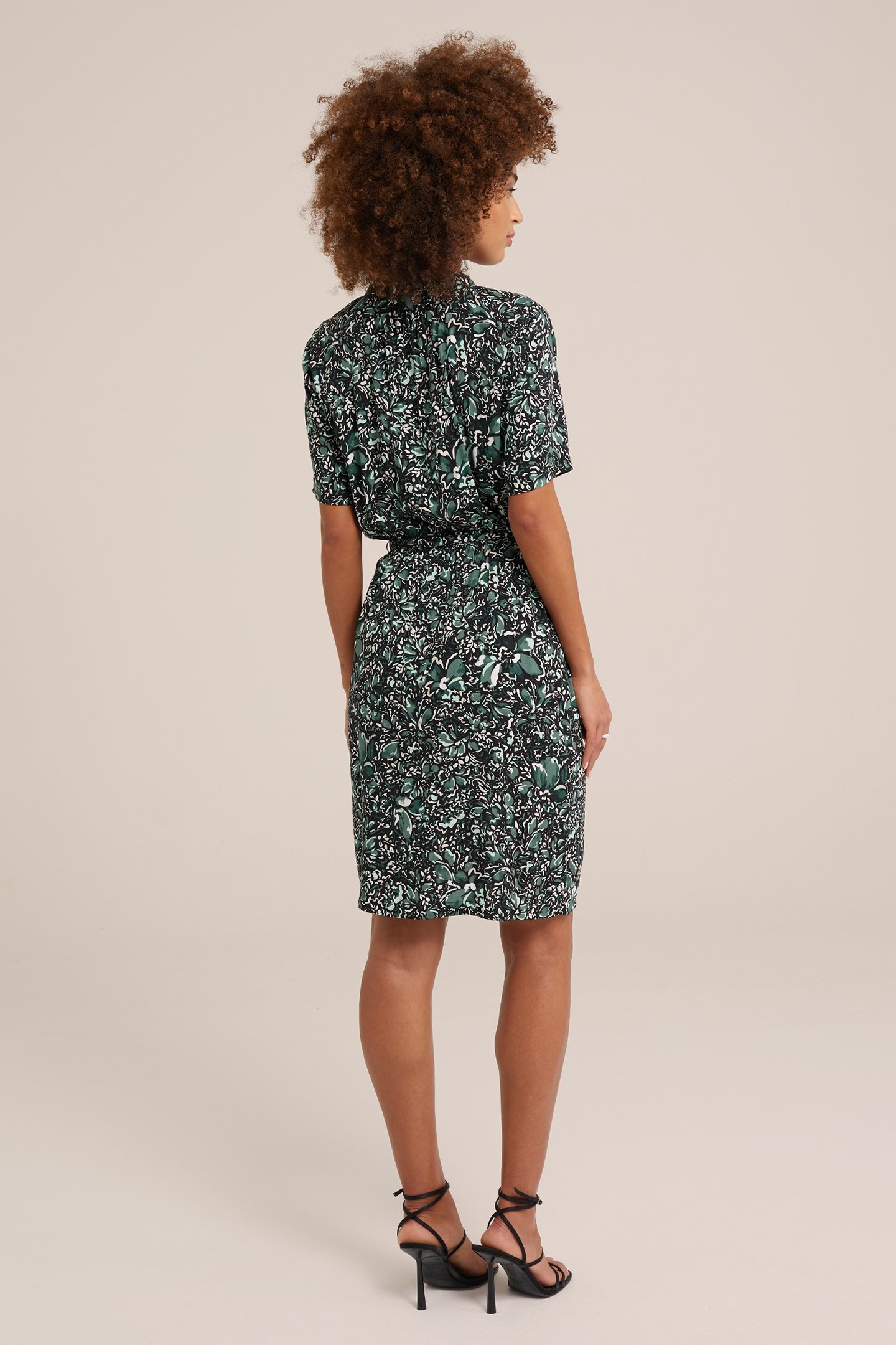 DRESS SHORT DARK GREEN 2