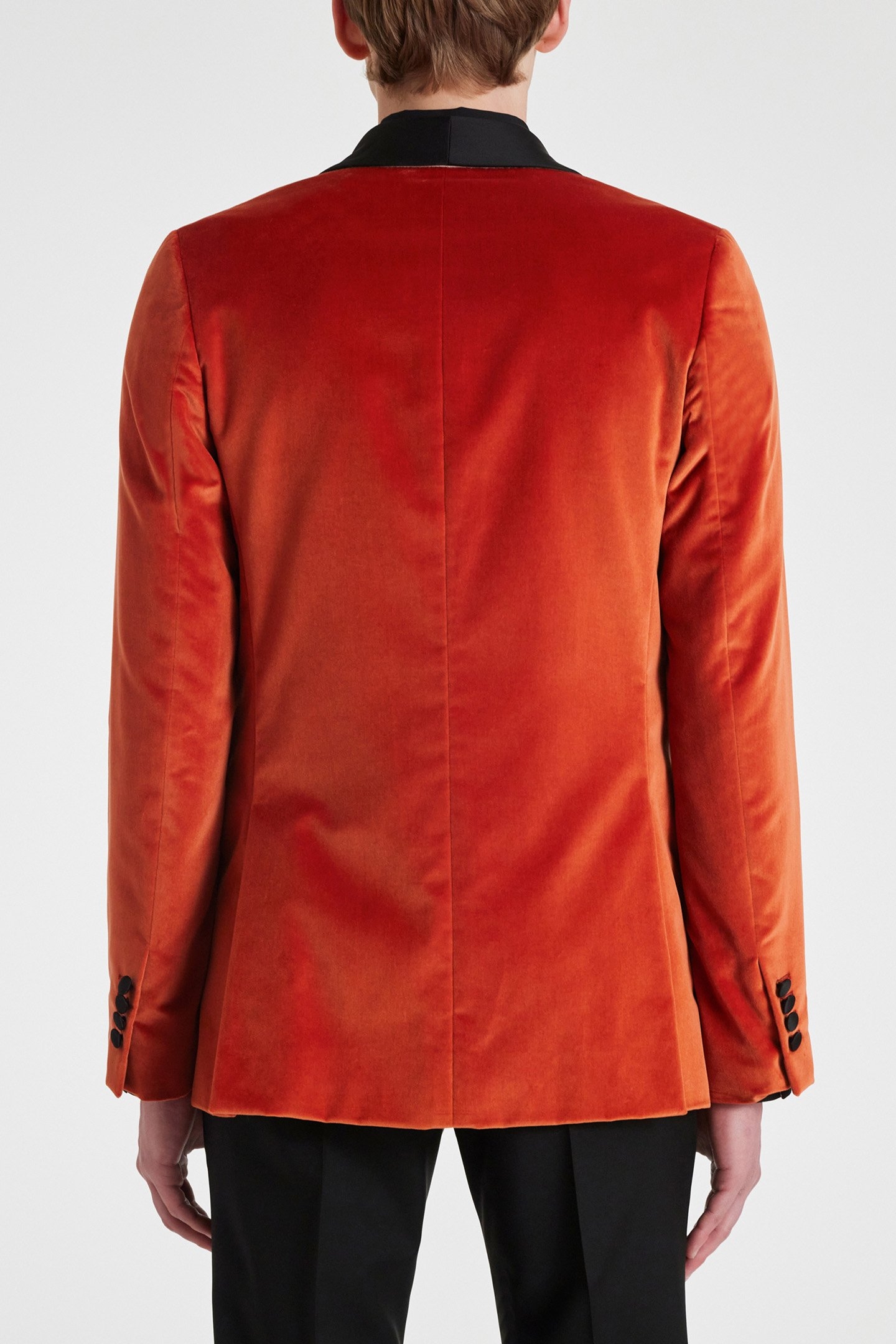 MENS 2BTN JACKET DARK RUST 2