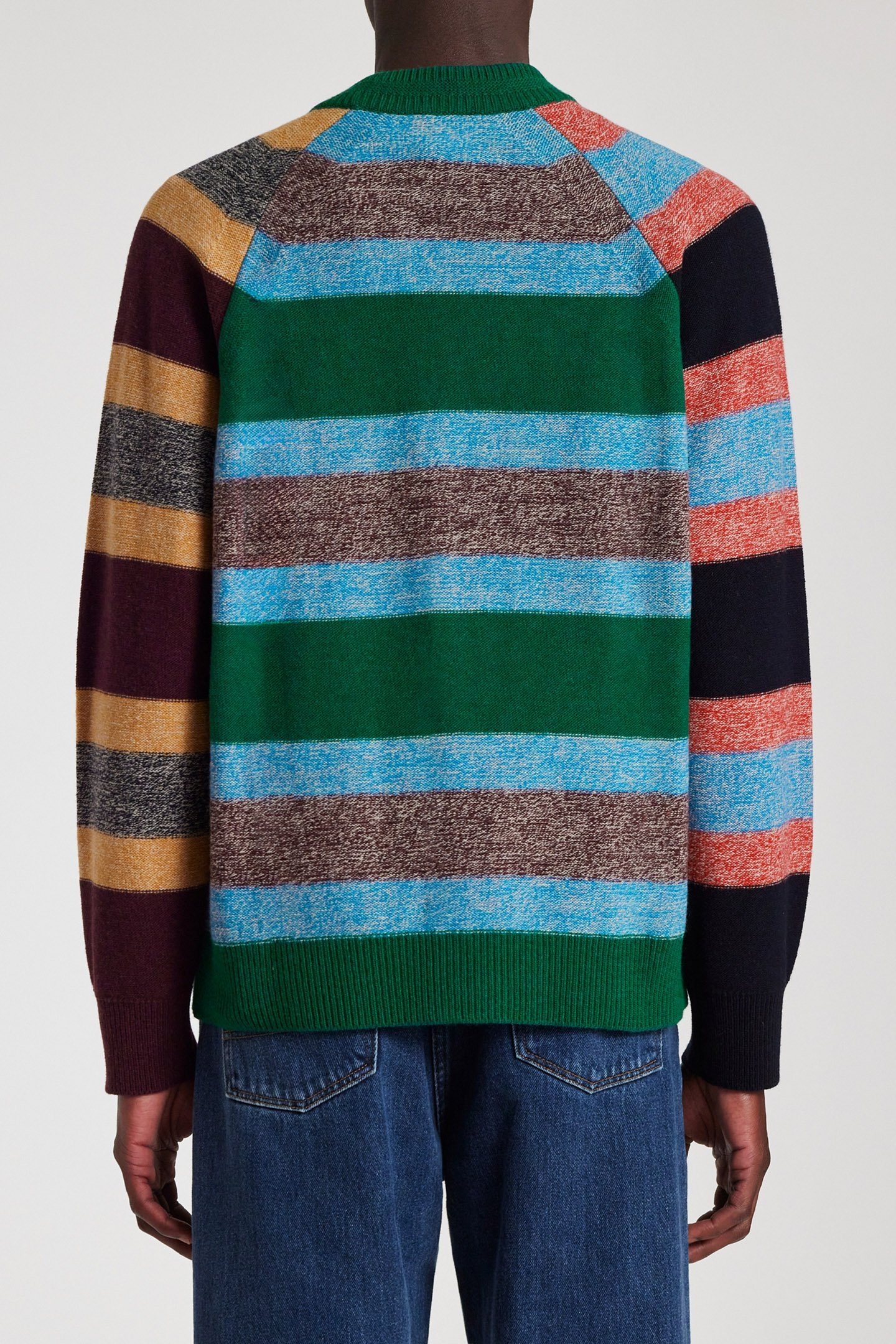 MENS CARDIGAN BUTTON THRU EMERALD GREEN 2