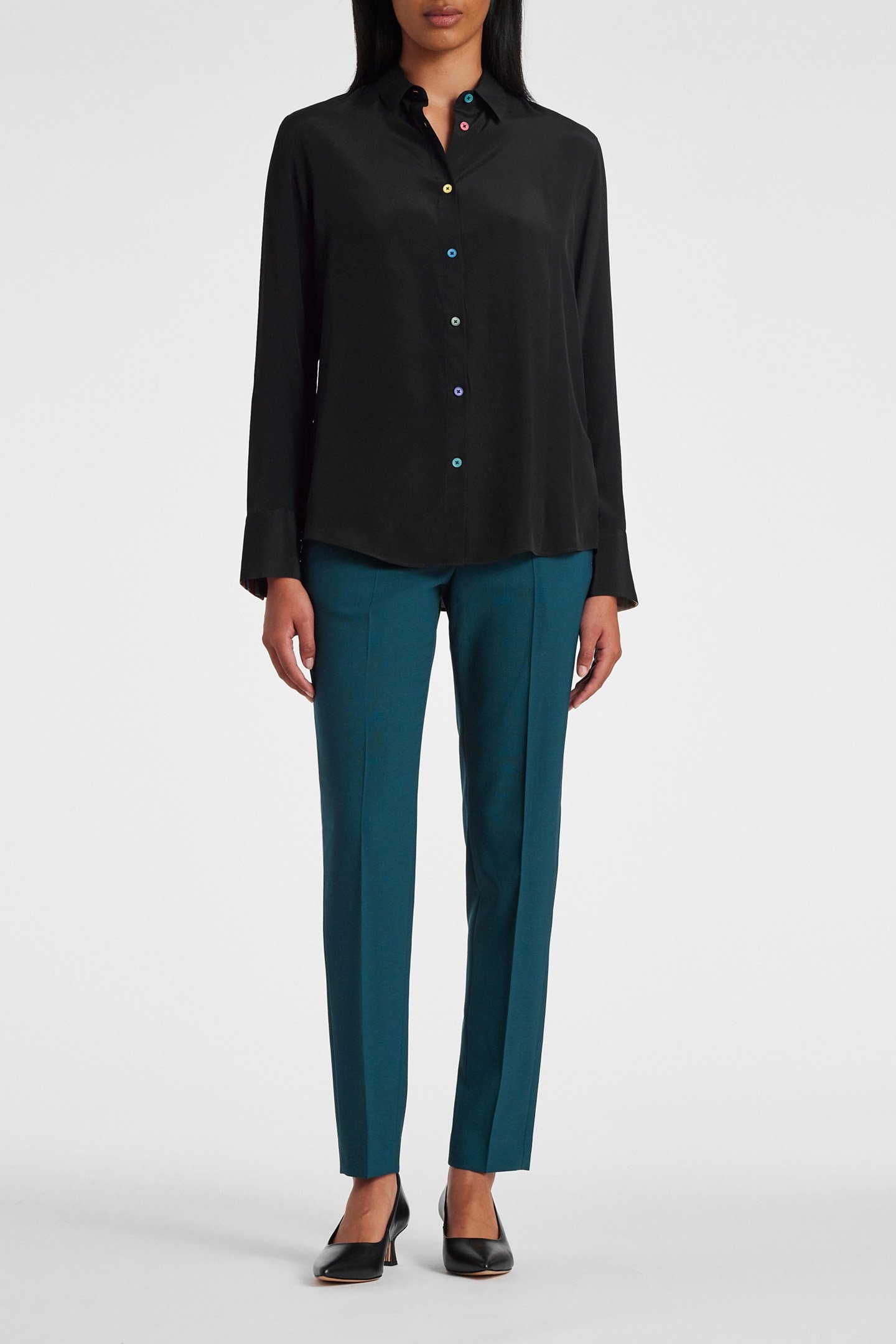 TROUSERS PETROL BLUE 3