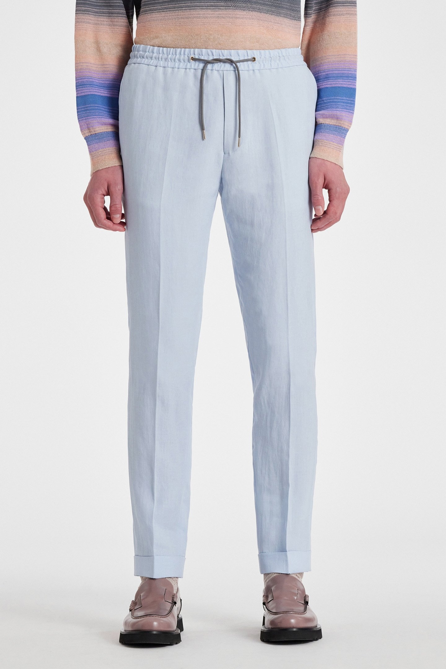 MENS DRAWCORD TROUSER BLUE 1