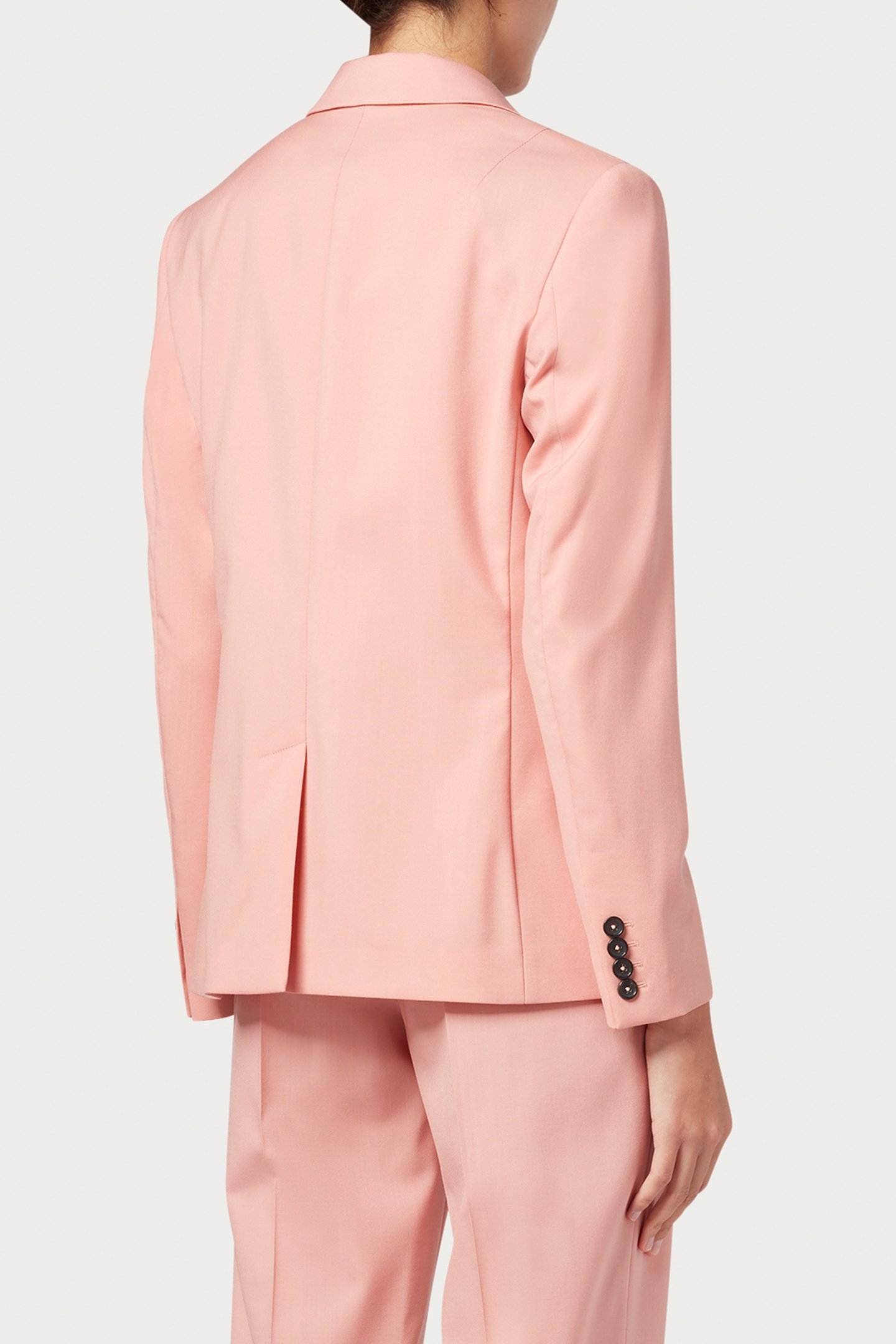 WOMENS SUIT JACKET POWDER PINK 2