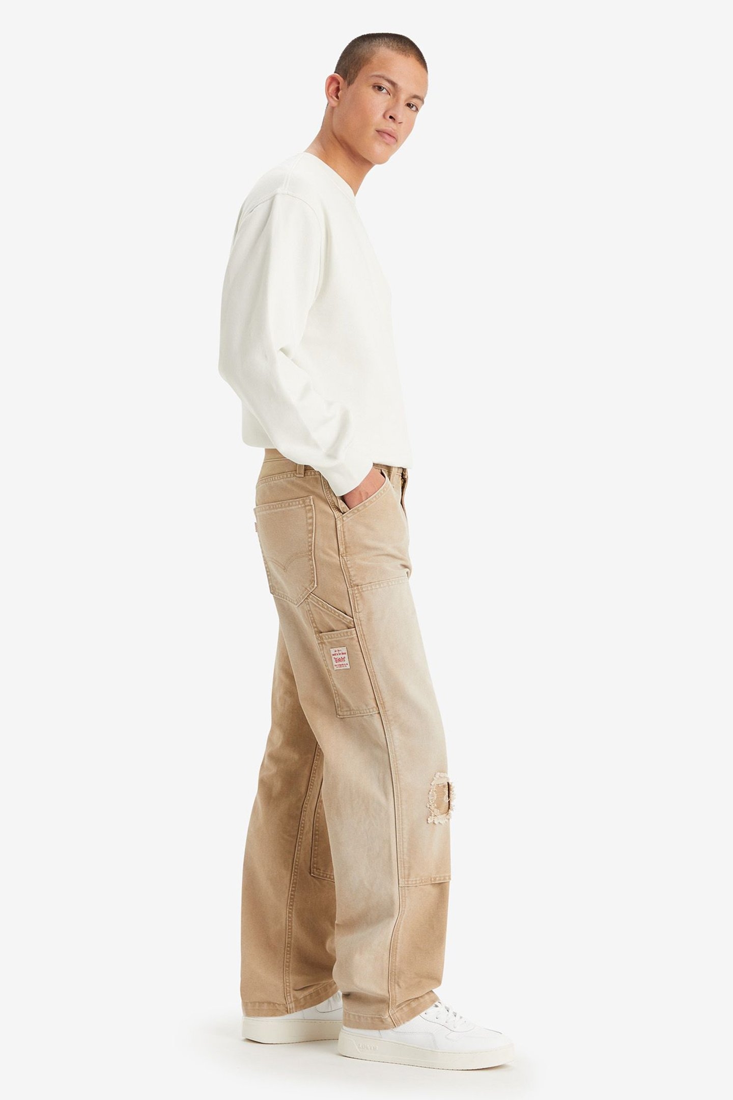 568 LOOSE STRT DBL KNEE TIGERS EYE LOST WOODS 5