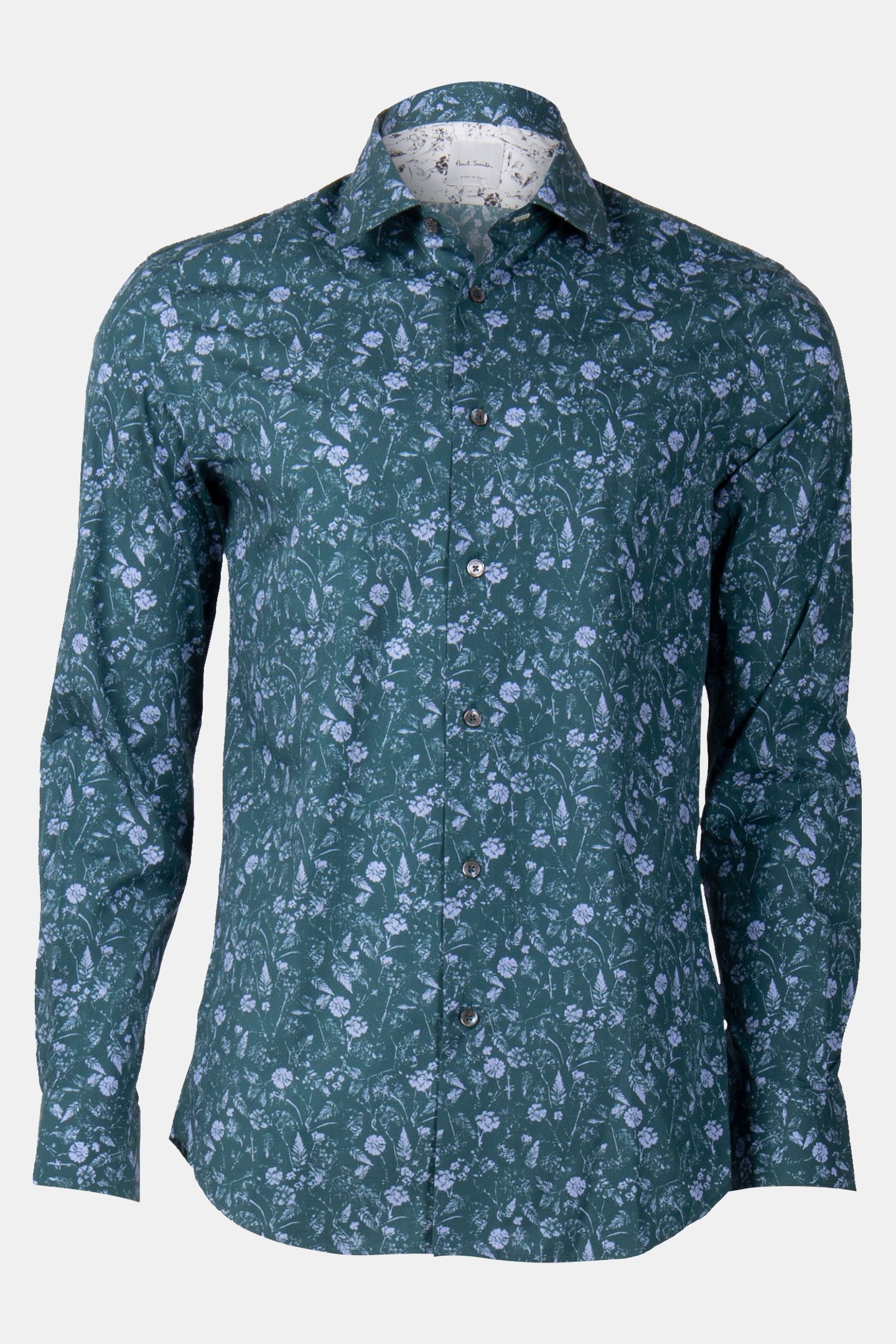 S/C TAILORED FIT SHIRT PETROL BLUE 3