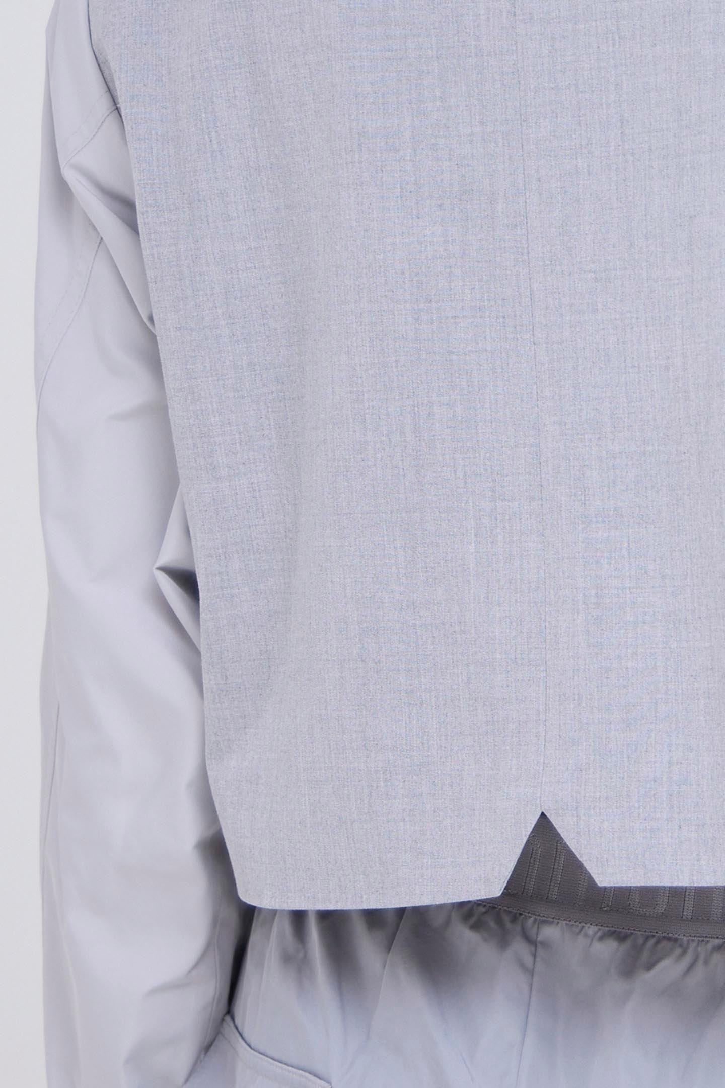 BLAZER SHORT VISCOSE BLEND STRETCH GREYS 5