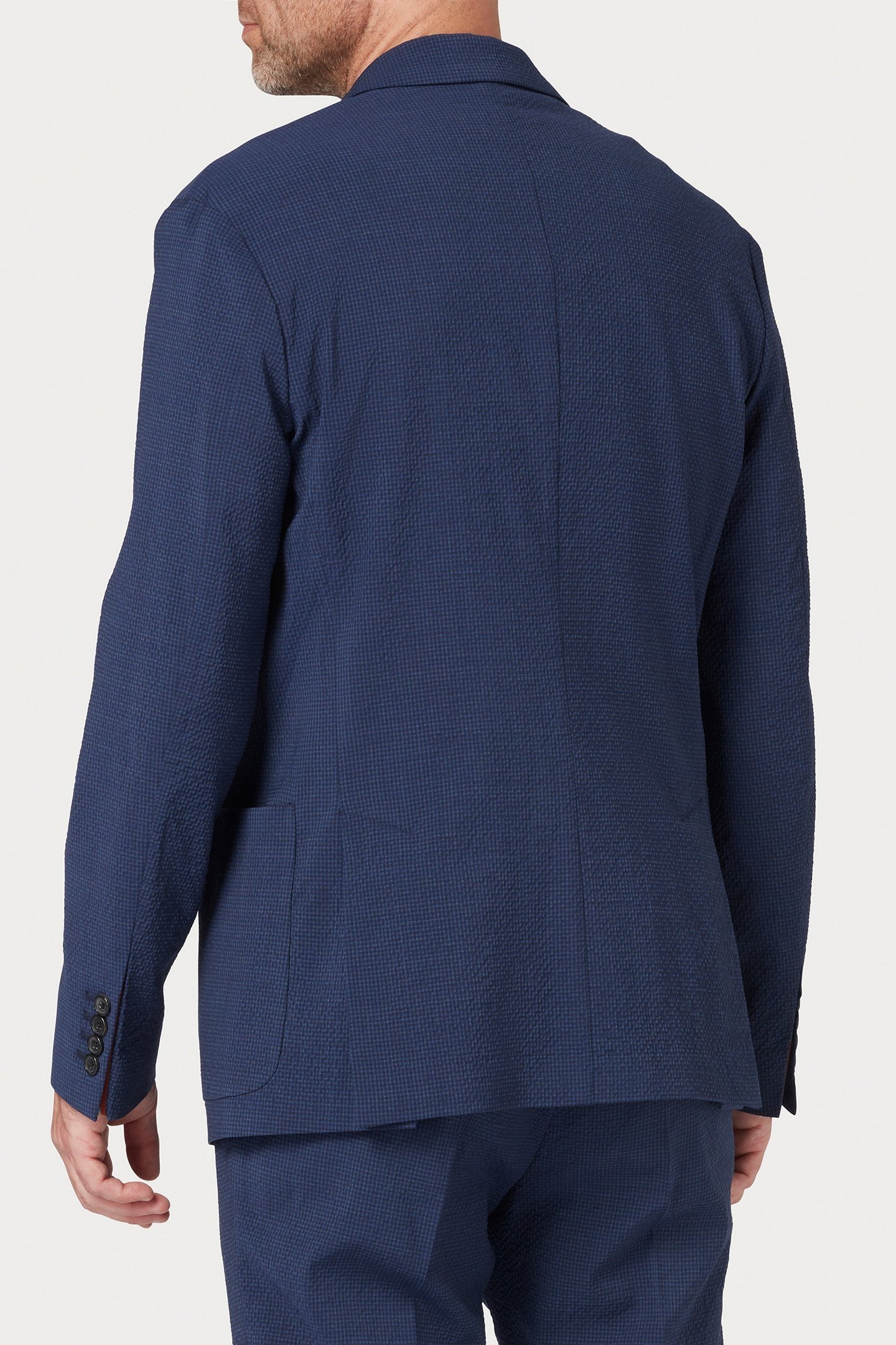 MENS 2 BTN PATCH POCKET JACKET VERY DARK NAVY 2