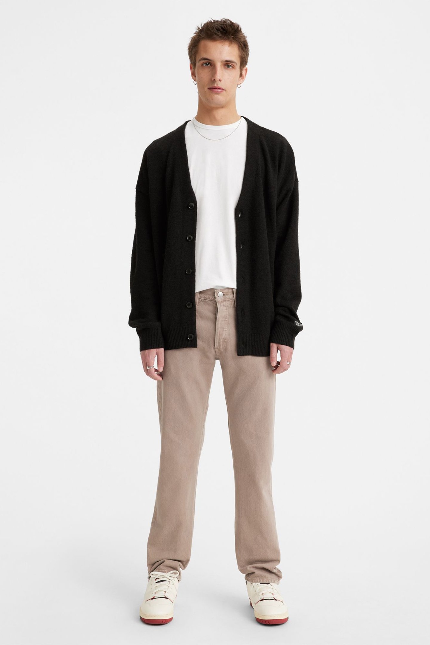 501 LEVIS ORIGINAL ALL BEIGE GD PANT 1