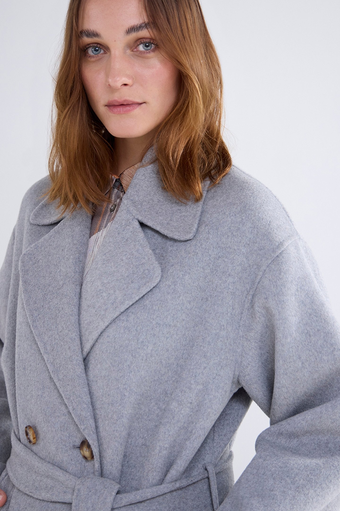 LONG COAT WOOL CLASSIC GREYS 4