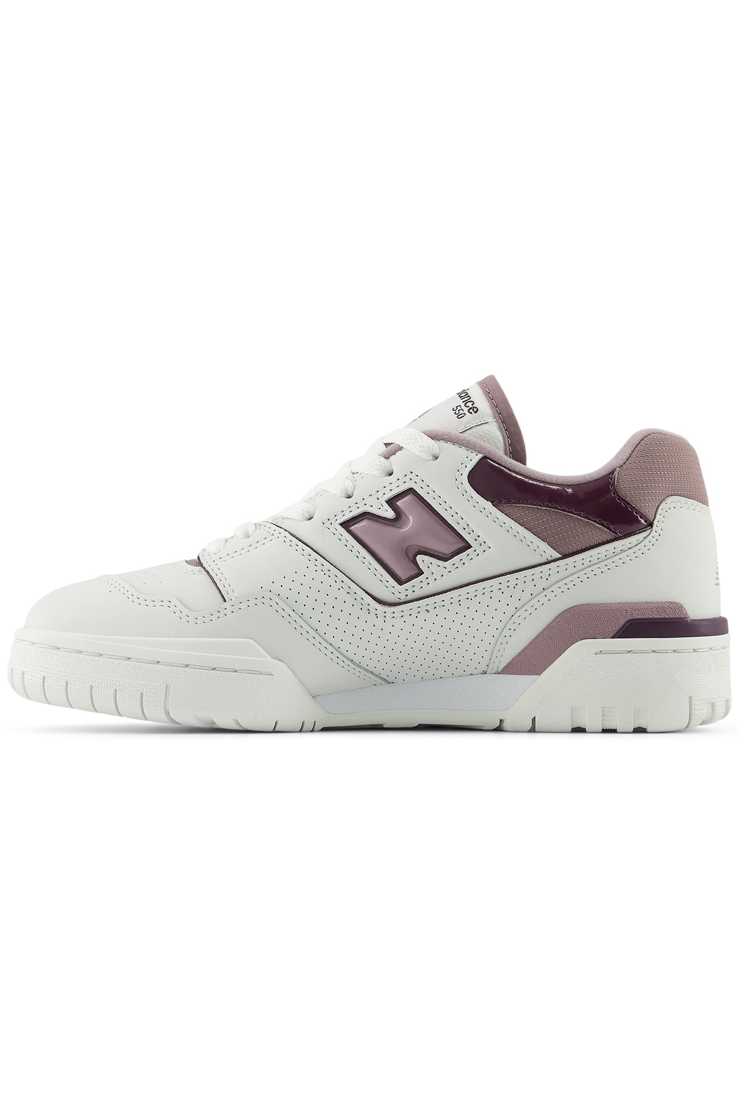 BBW550EF SNEAKERS IN WHITE & MAUVE 5