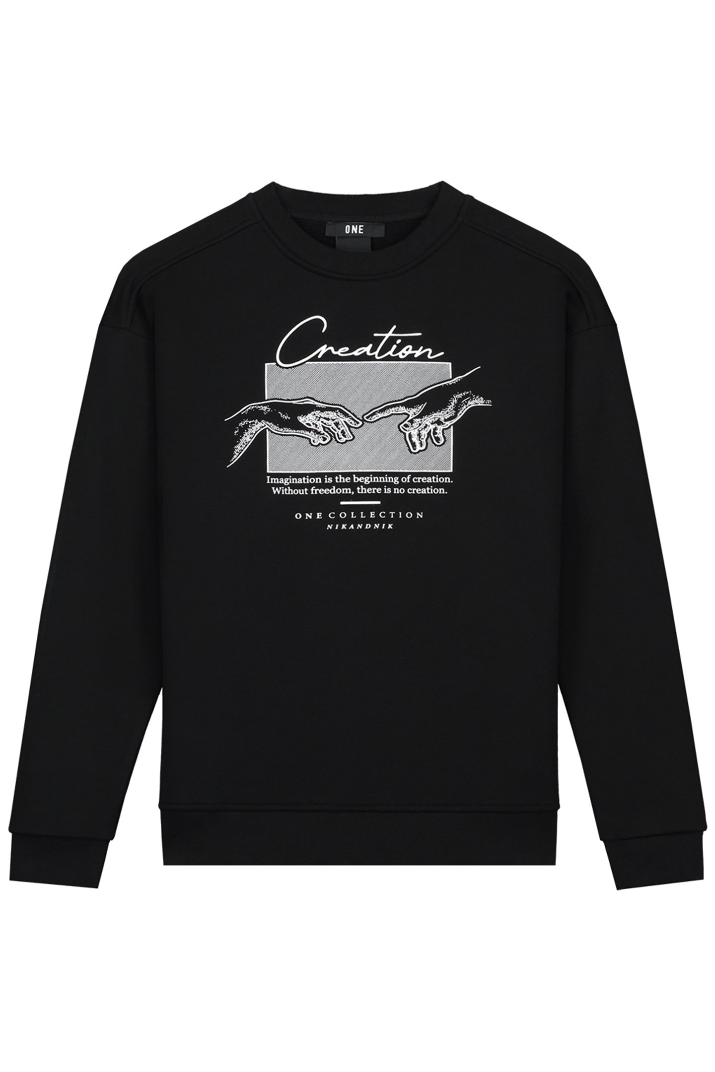 CREATION SWEATSHIRT BLACK 3
