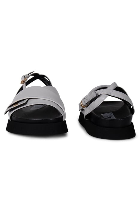 LOW NAPPA BIKER SANDALS BLACK 2