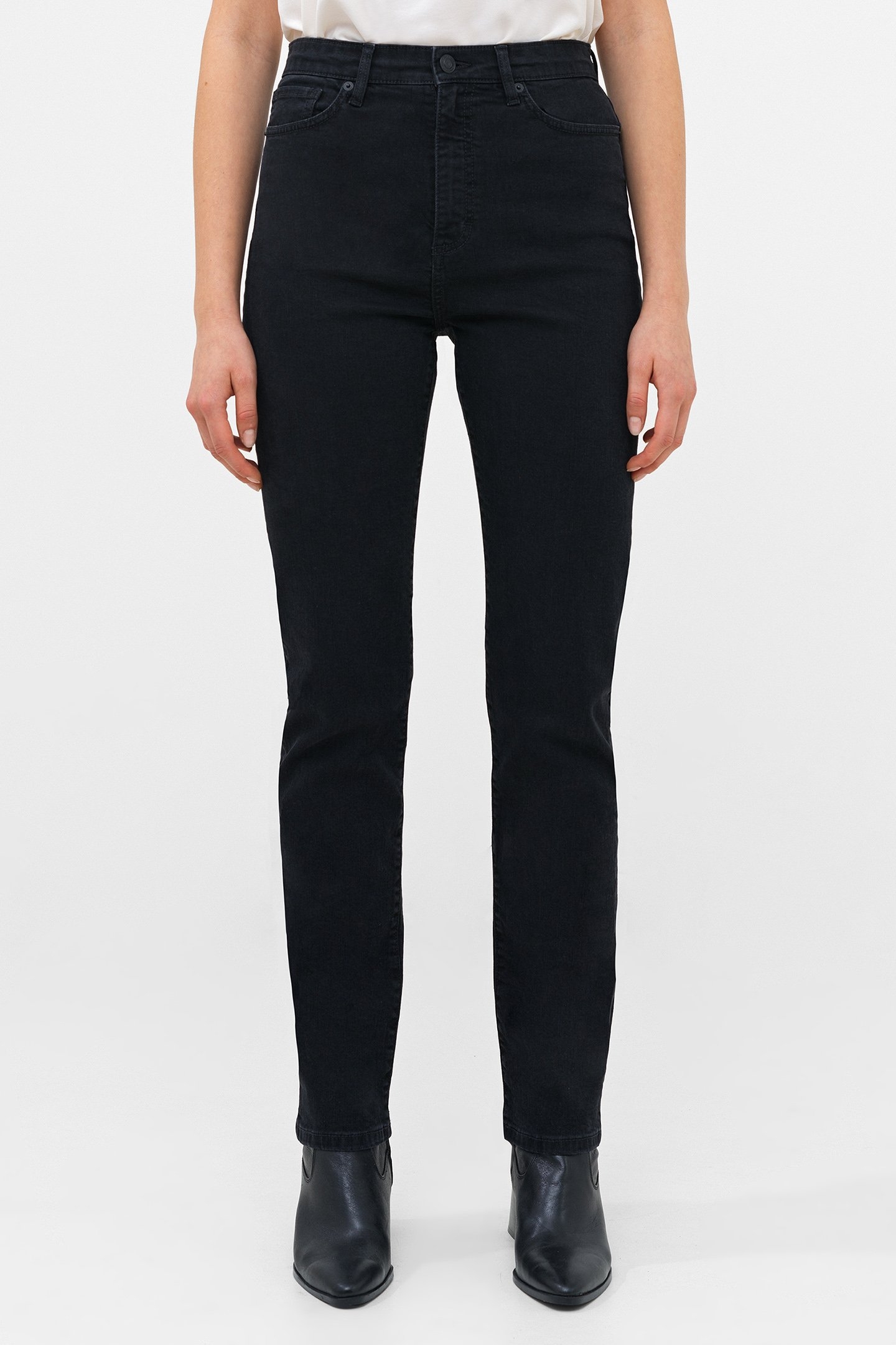 STRETCH CIGARETTE FULL LNG DNM BLACK 1