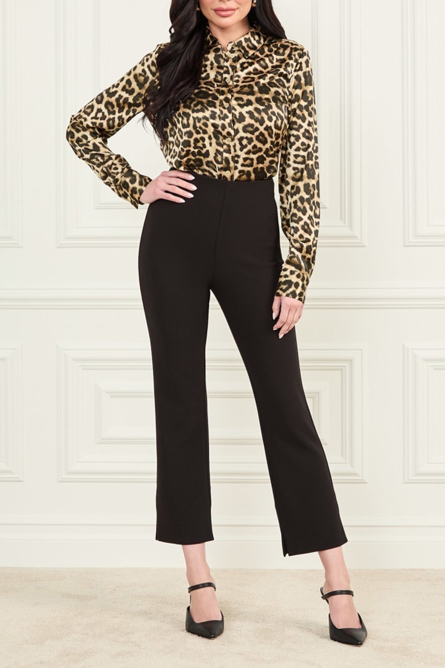 MELISSA SOLID SHIRT GLAM LEOPARD 3