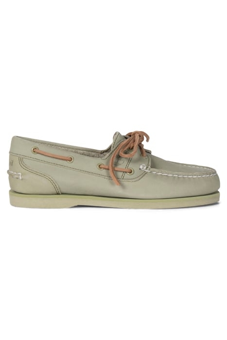 CLASSIC BOAT SHOE LIGHT GREEN NUBUCK 1