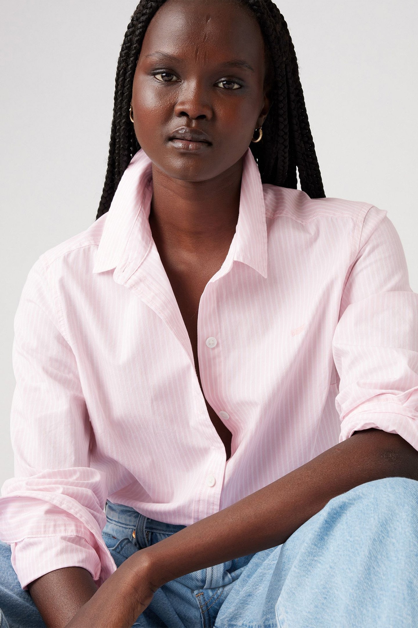 THE CLASSIC BW SHIRT REYNALDA STRIPE POT 4