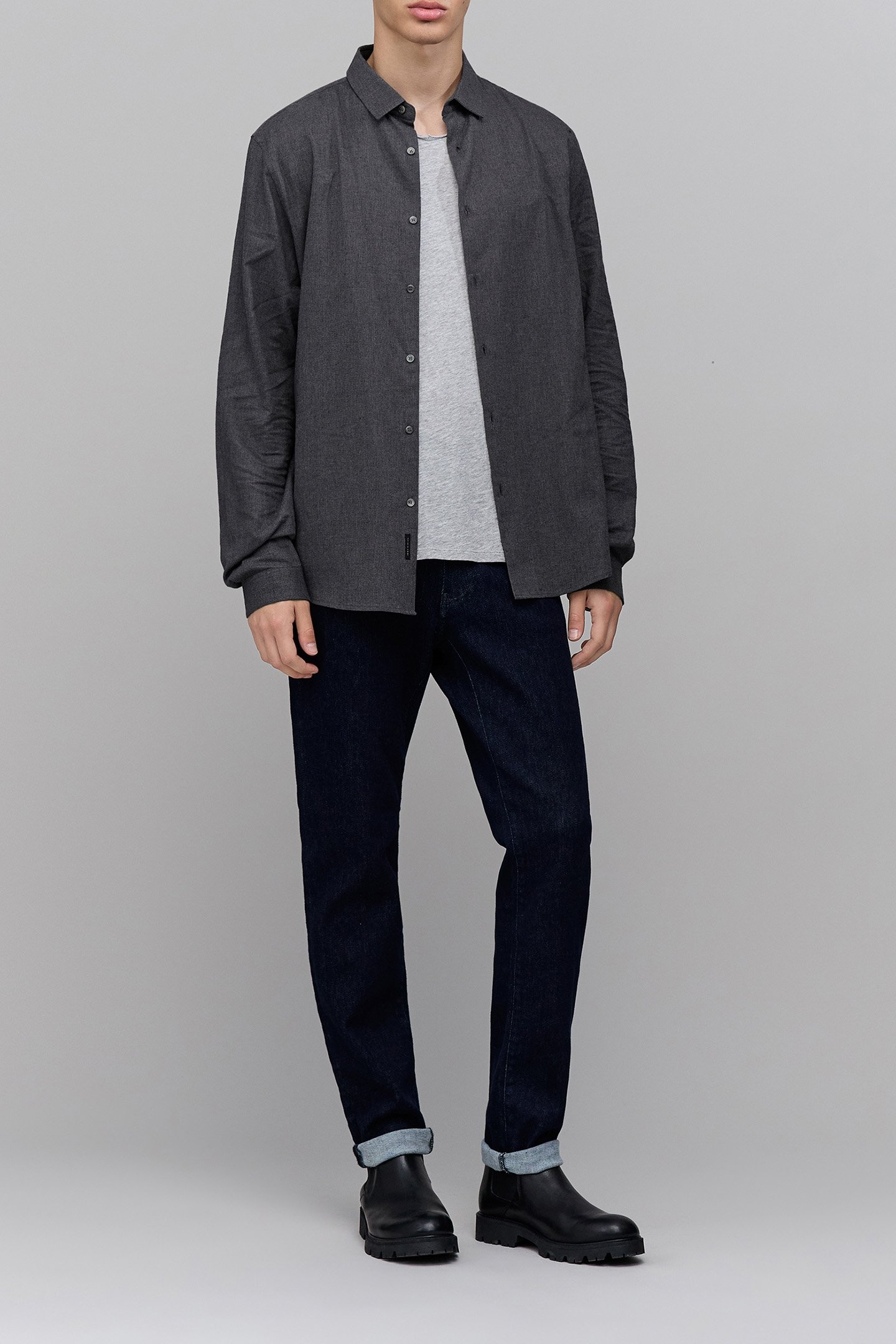 REGULAR GRAPHIC FLANNEL SHIRT 3