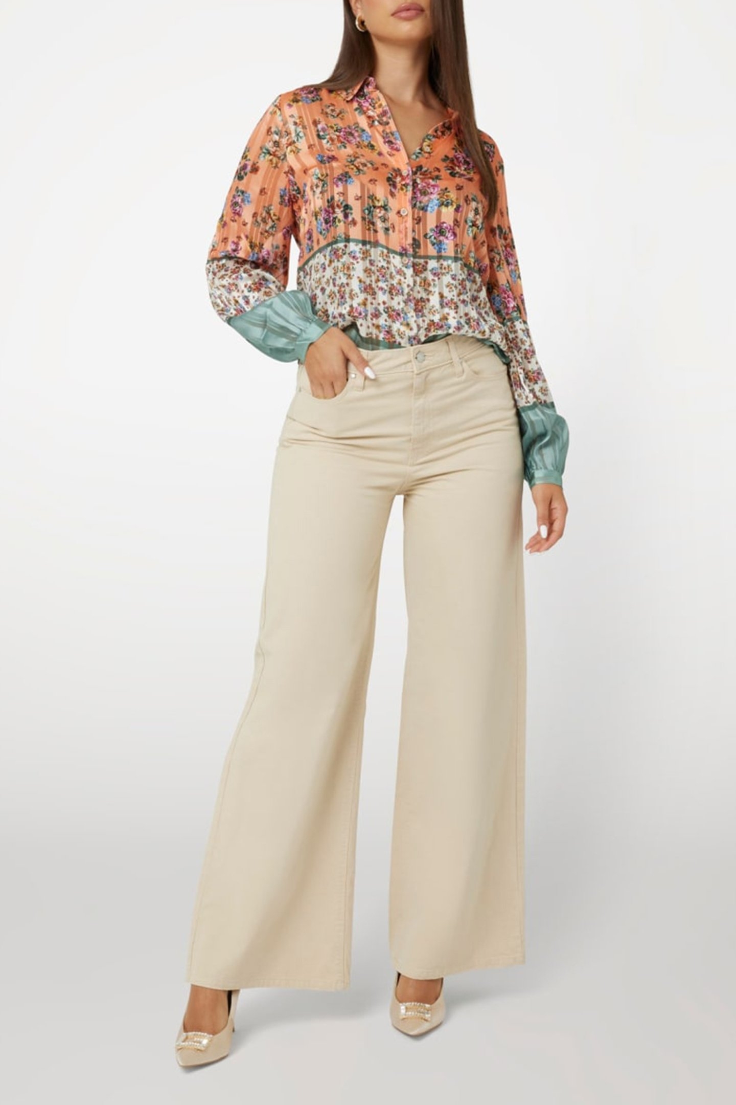 LS DANIELLE SHIRT LITTLE FLORA GARDEN 3