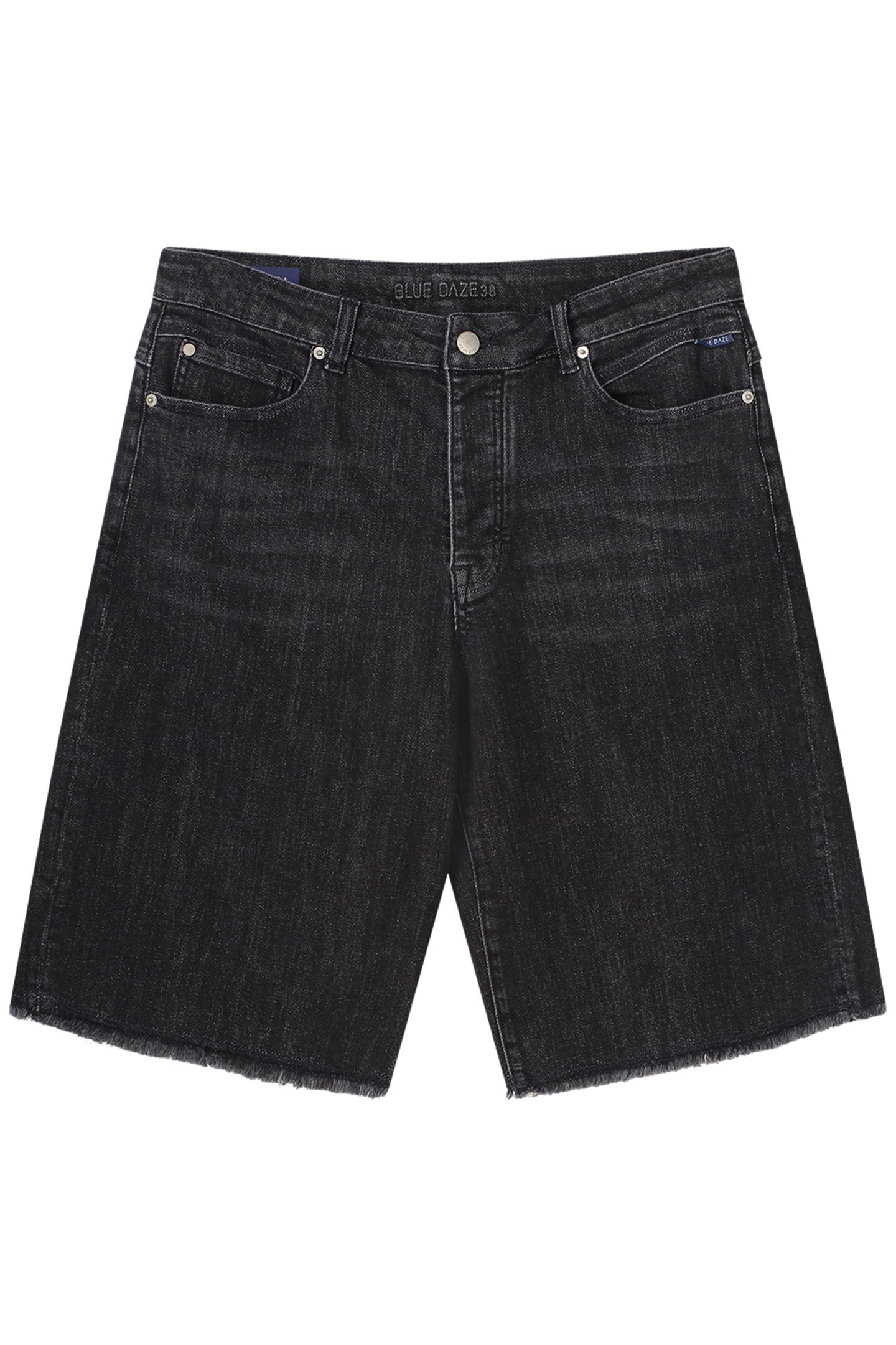 BERMUDA JEANS BLACK STRETCH DENIM BLACKS 4