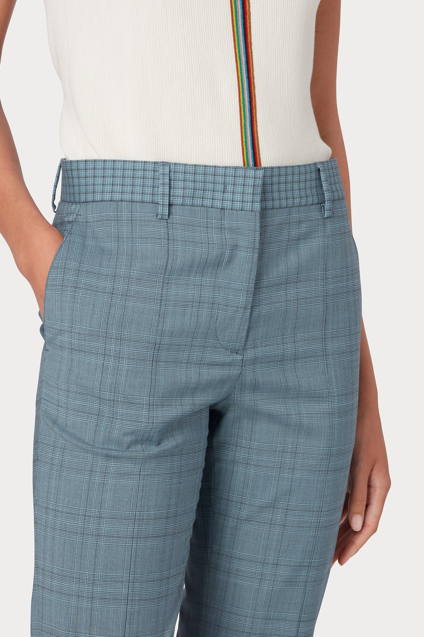 WOMENS TROUSERS LIGHT BLUE 5