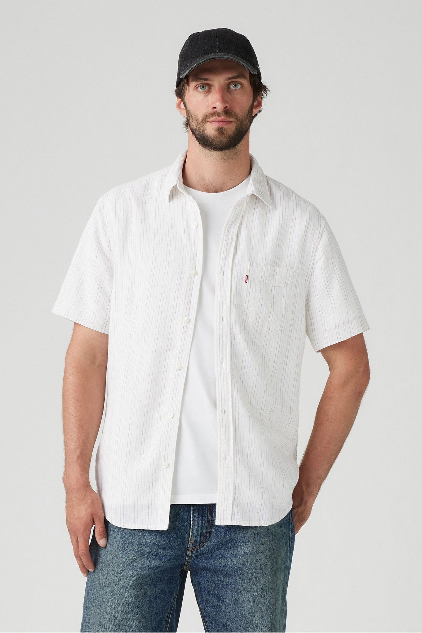 S/S SUNSET 1 PKT STANDRD CARLIN STRIPE 1