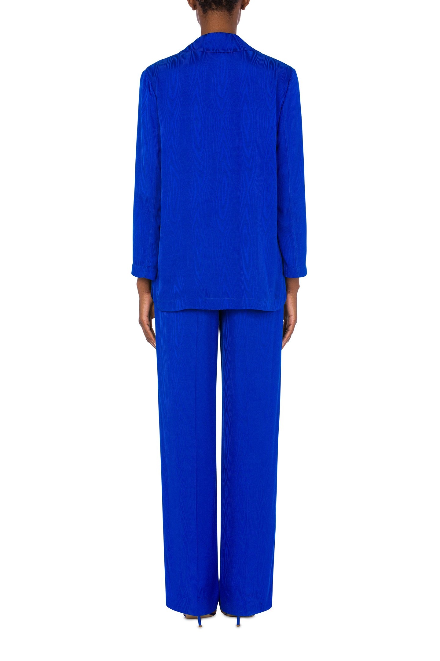 FLUID MOIRÉ JACKET BLUE 2