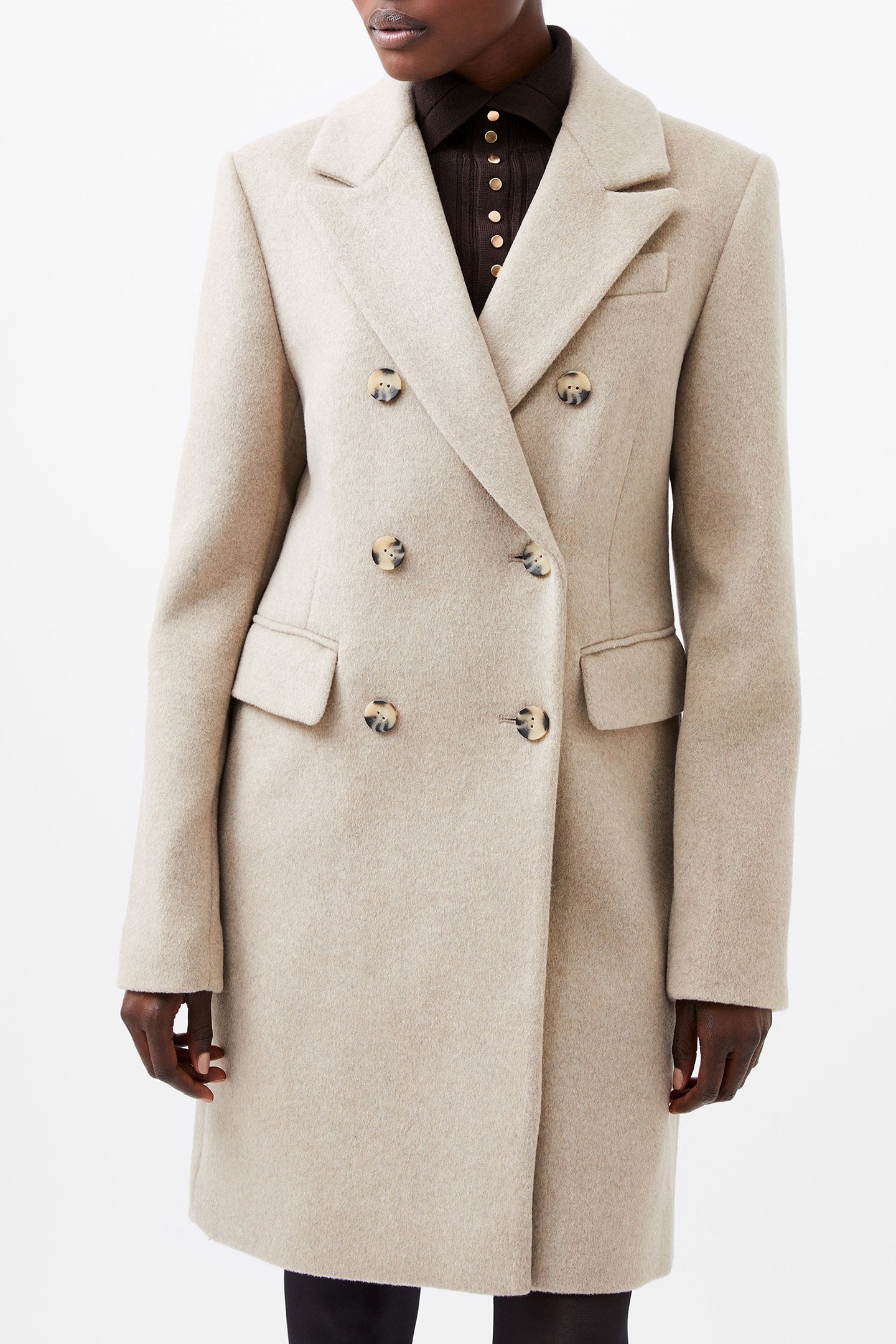 ADELE FELT COAT BEIGE 1