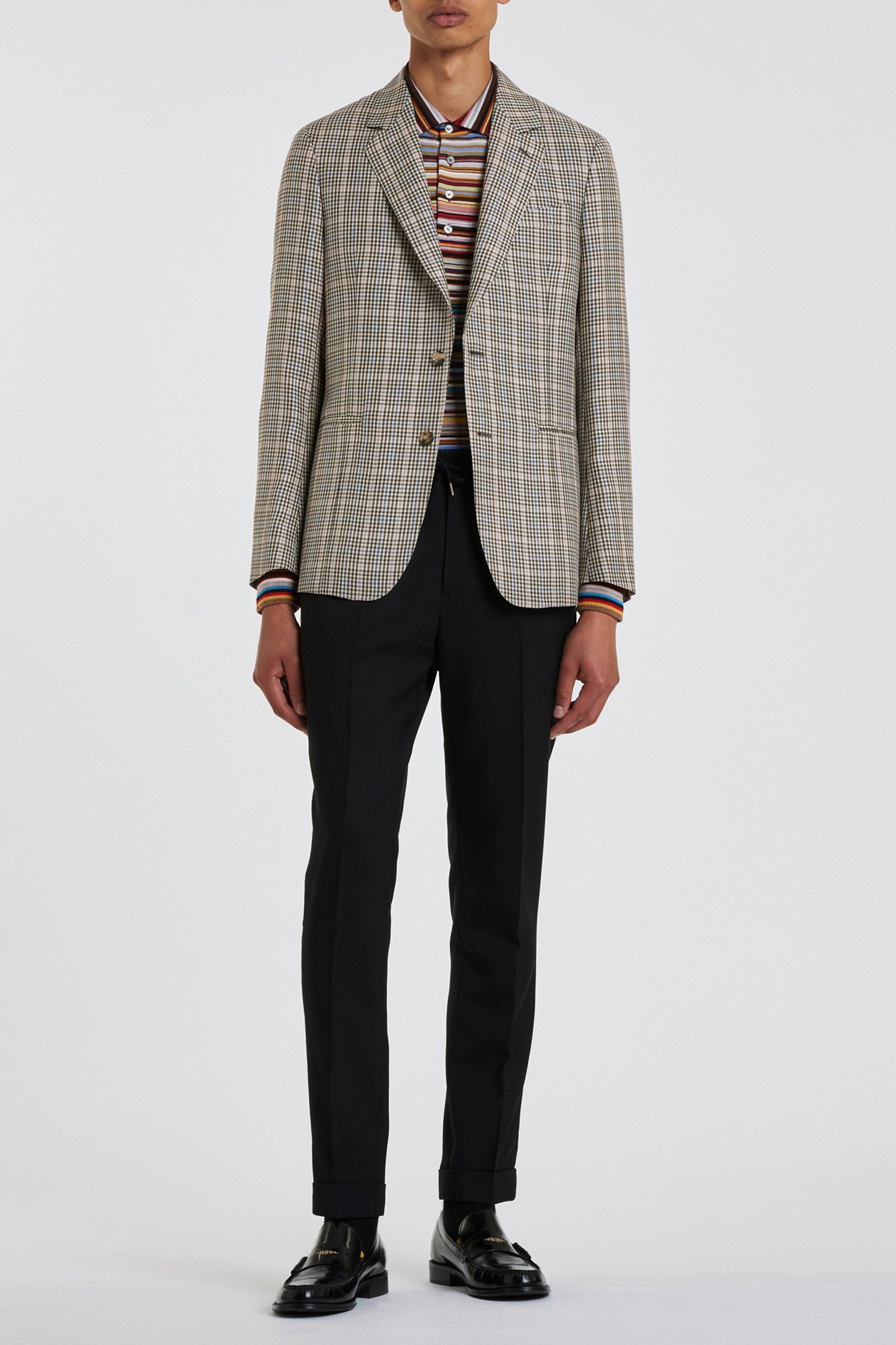 GENTS 2BTN JACKET PINK 3