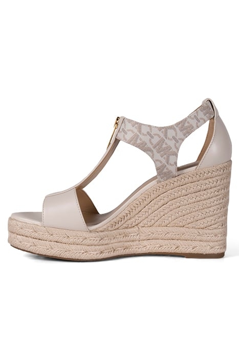 BERKLEY MID HEEL WEDGE IN VANILLA 3