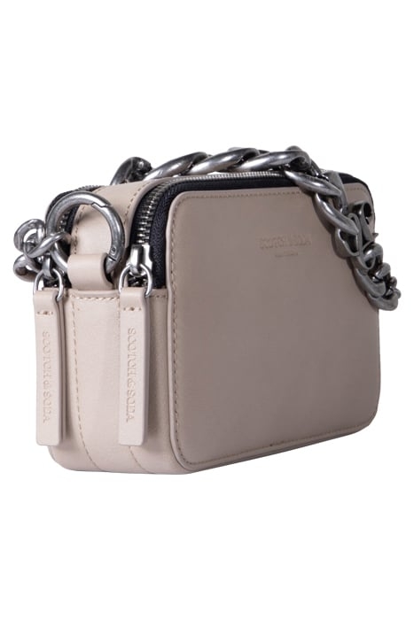 WOMEN SMALL REPORTER BAG BEIGE 4