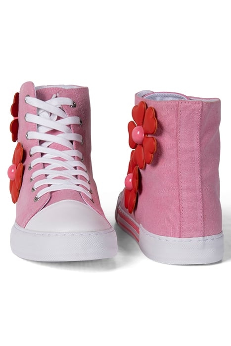 SNEAKERD.VULC25 CANVAS ROSA 2