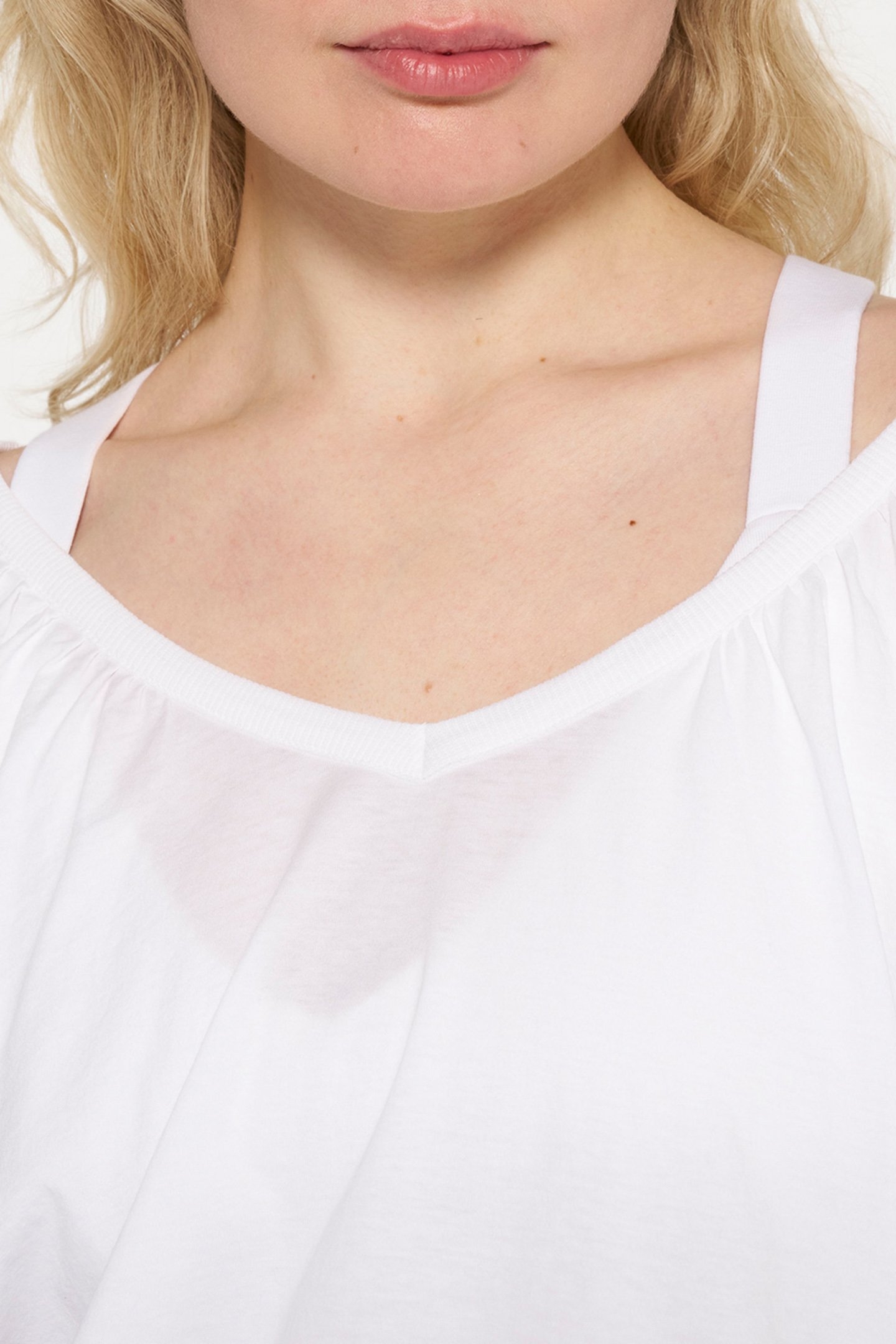 TIE LONG SLEEVE TEE WHITE 6