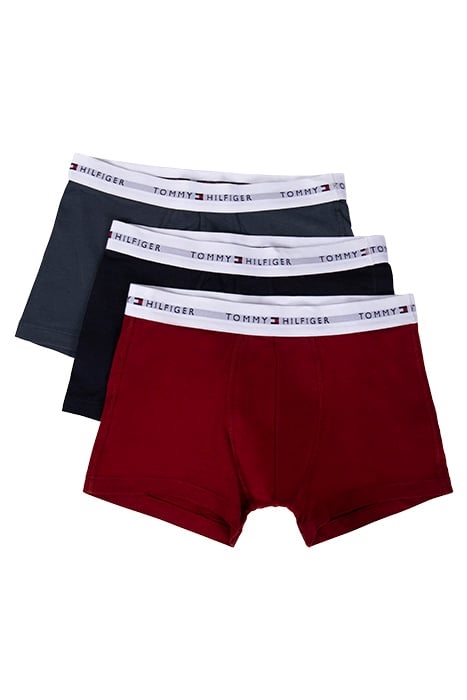 3 PACK TRUNK BOXERS REGATTA RED MILITARY DENIM/DESERT SKY 1