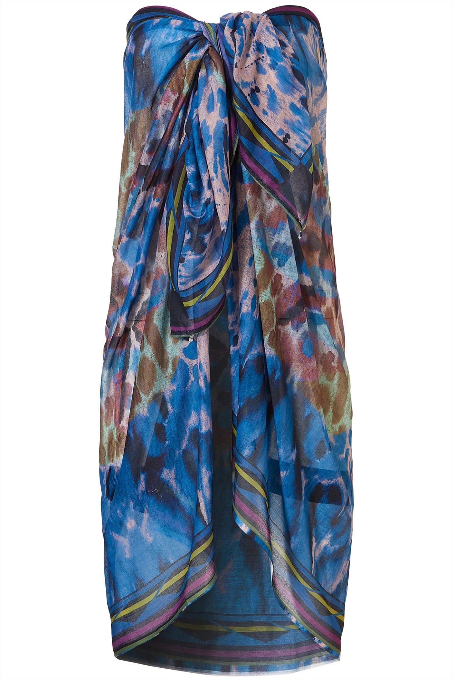 BW 1P PAREO PAREO ZANZIBAR BLUE/PINK 1