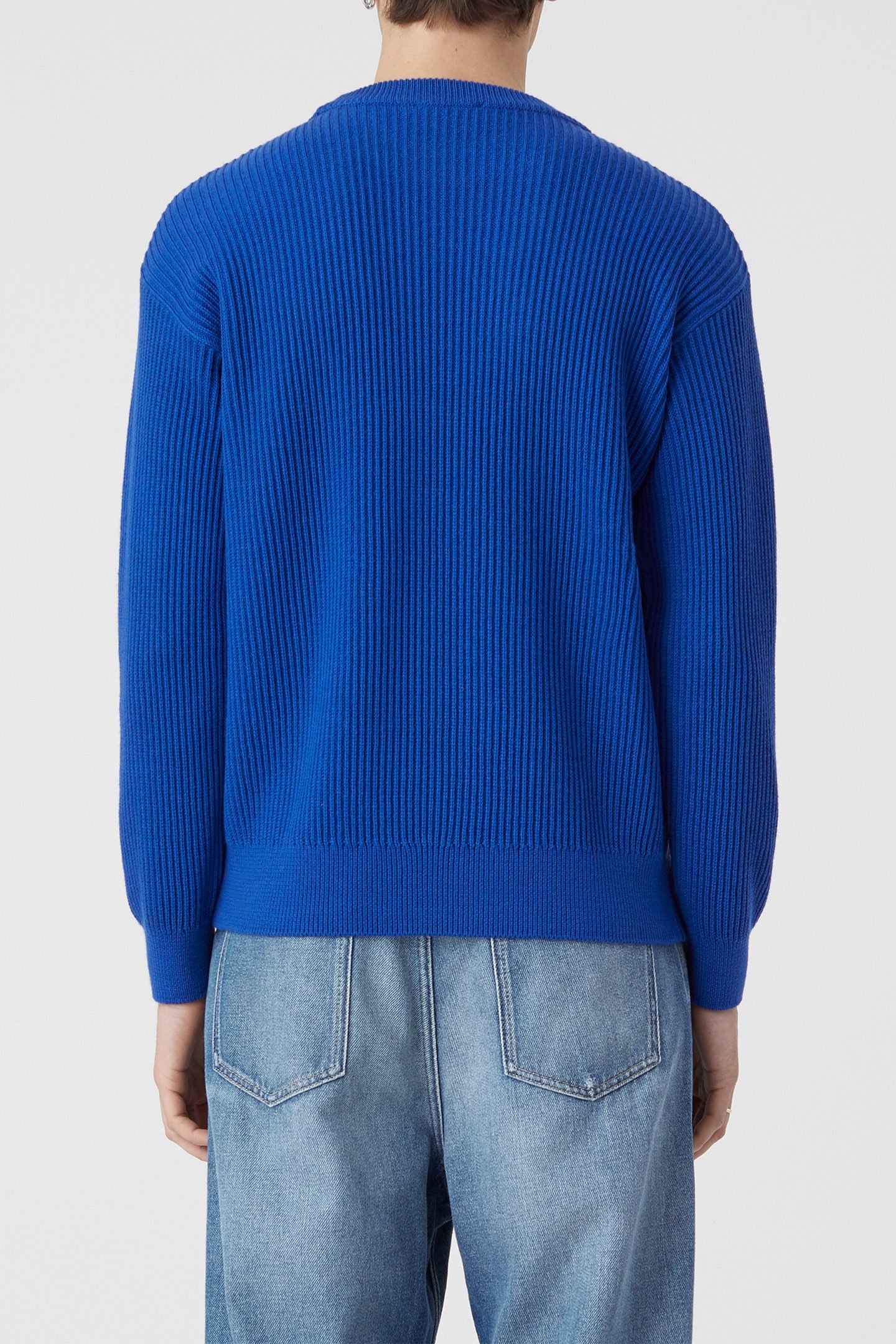KNITTED JUMPER KNITS OCEAN BLUE 2