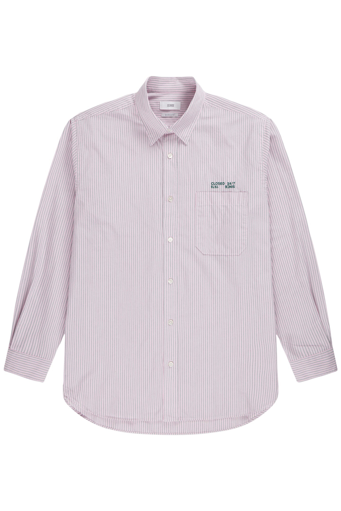 FORMAL ARMY SHIRT SHIRTS & BLOUSES PINK HYDRANGEA 4