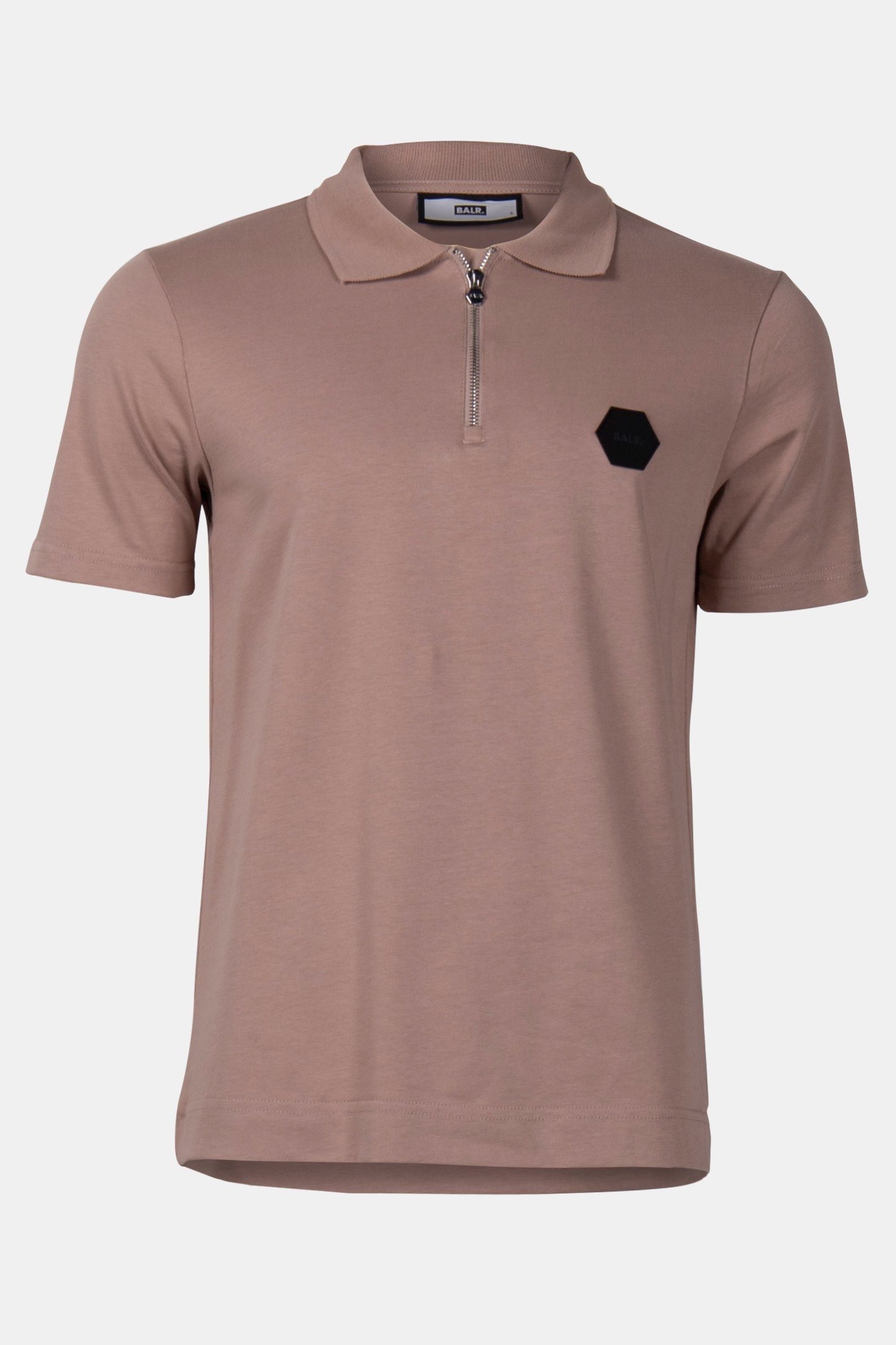 HEX LOGO POLO WARM TAUPE 3