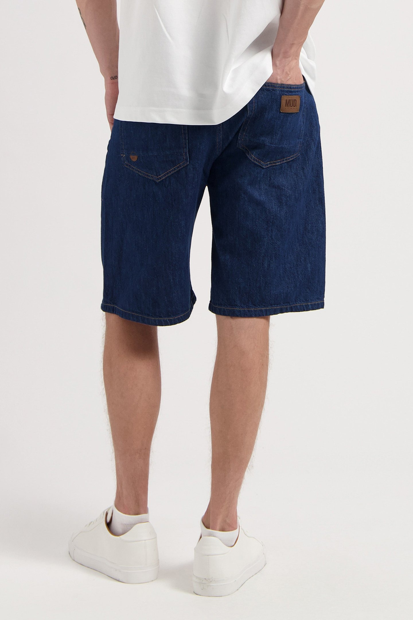 JAMES DENIM SHORT - STONE INDIGO STONE INDIGO 2