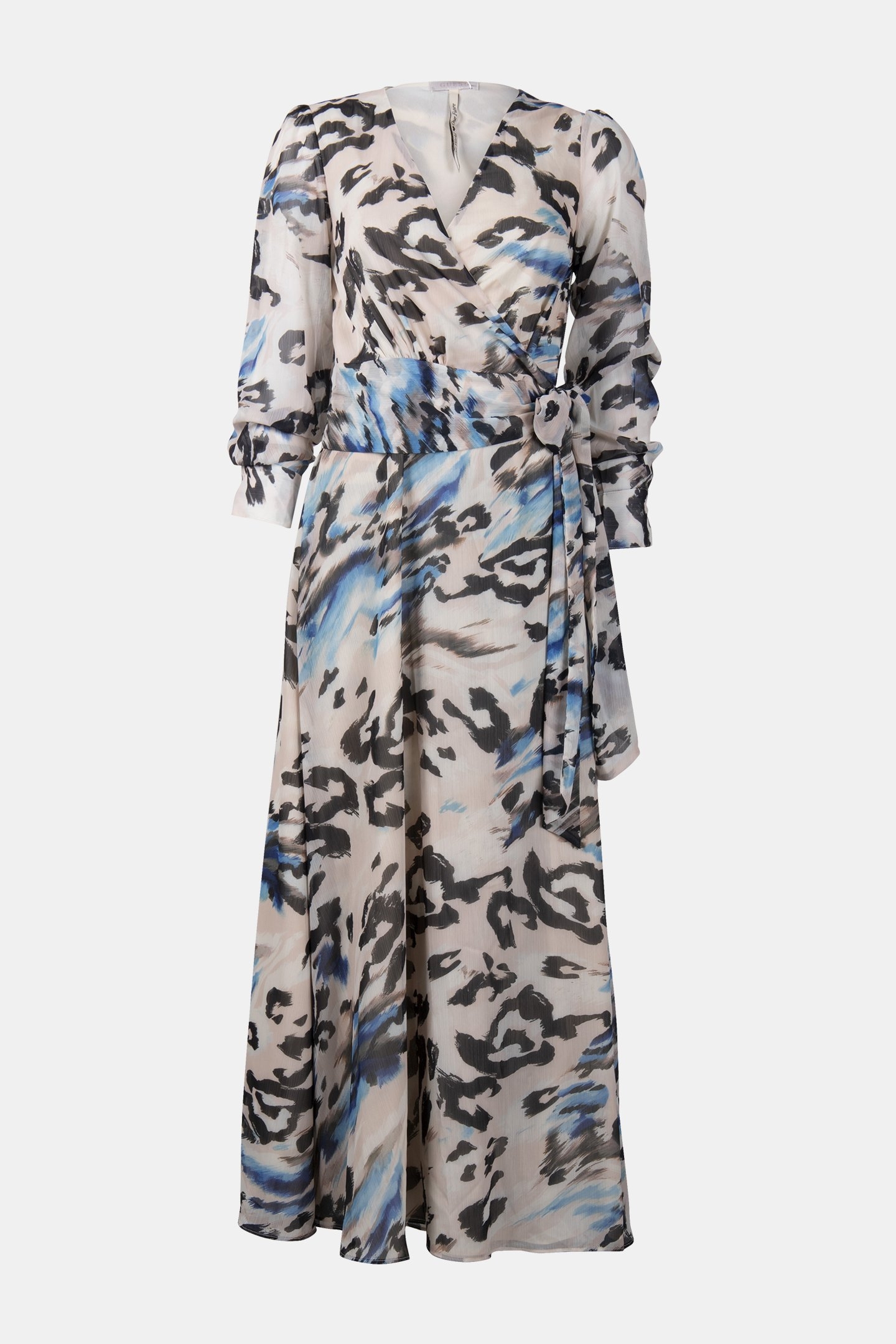 LS LAILA MAXI DRESS ABSTRACT ANIMALIER P 3