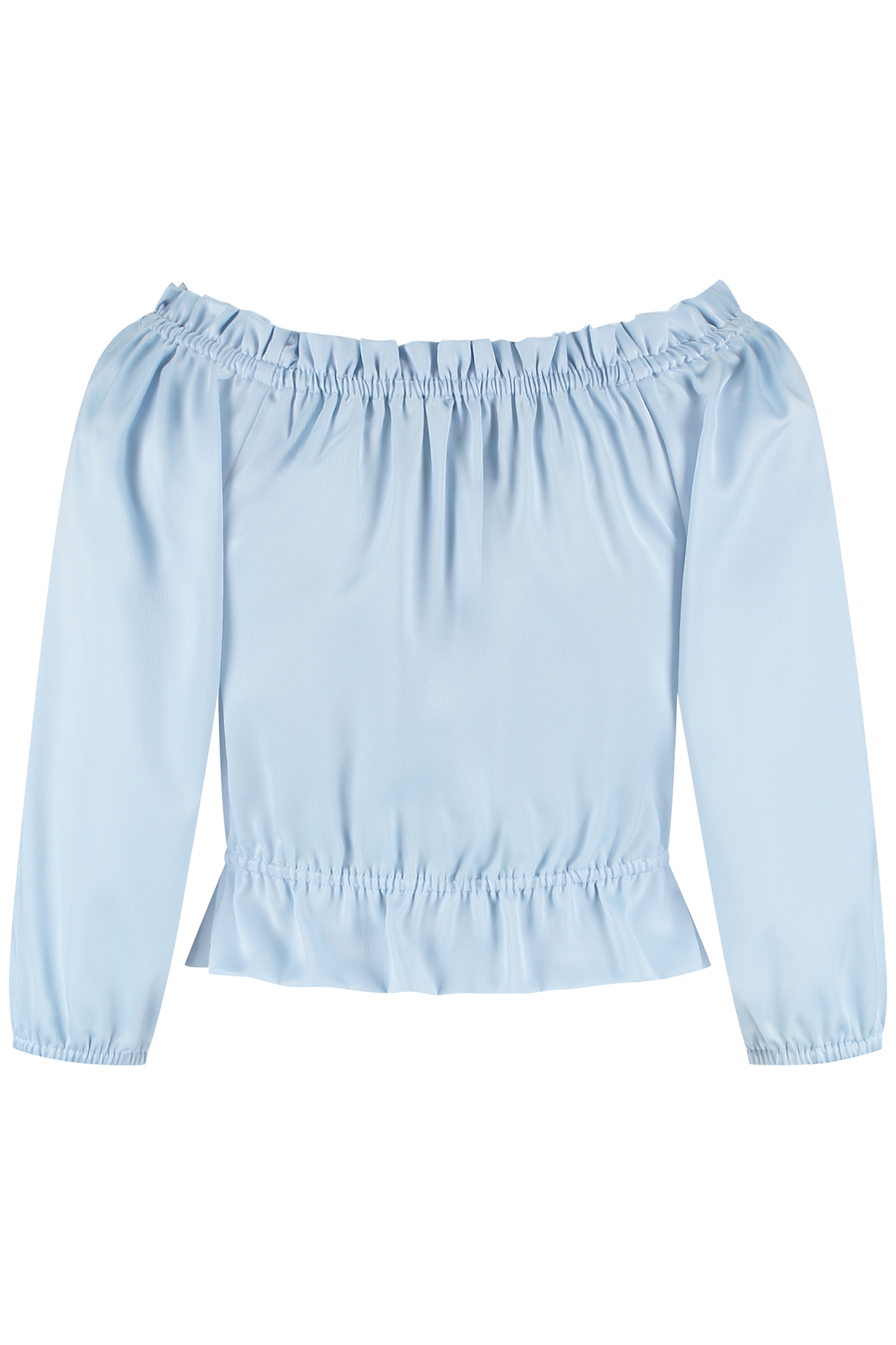 DAMASCUS TOP LIGHT BLUE 2