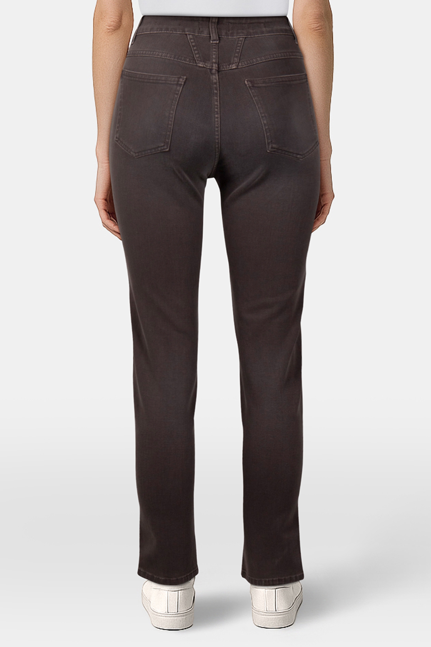 PEDAL PUSHER JEANS DARK NICKEL 2