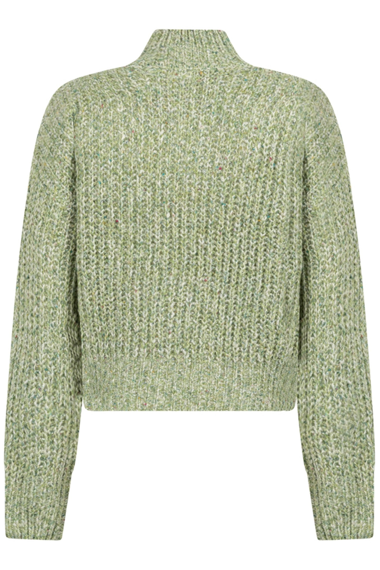 DYLAN KNITTED PULL LONG SLEEVE LILY PAD MELEE 2