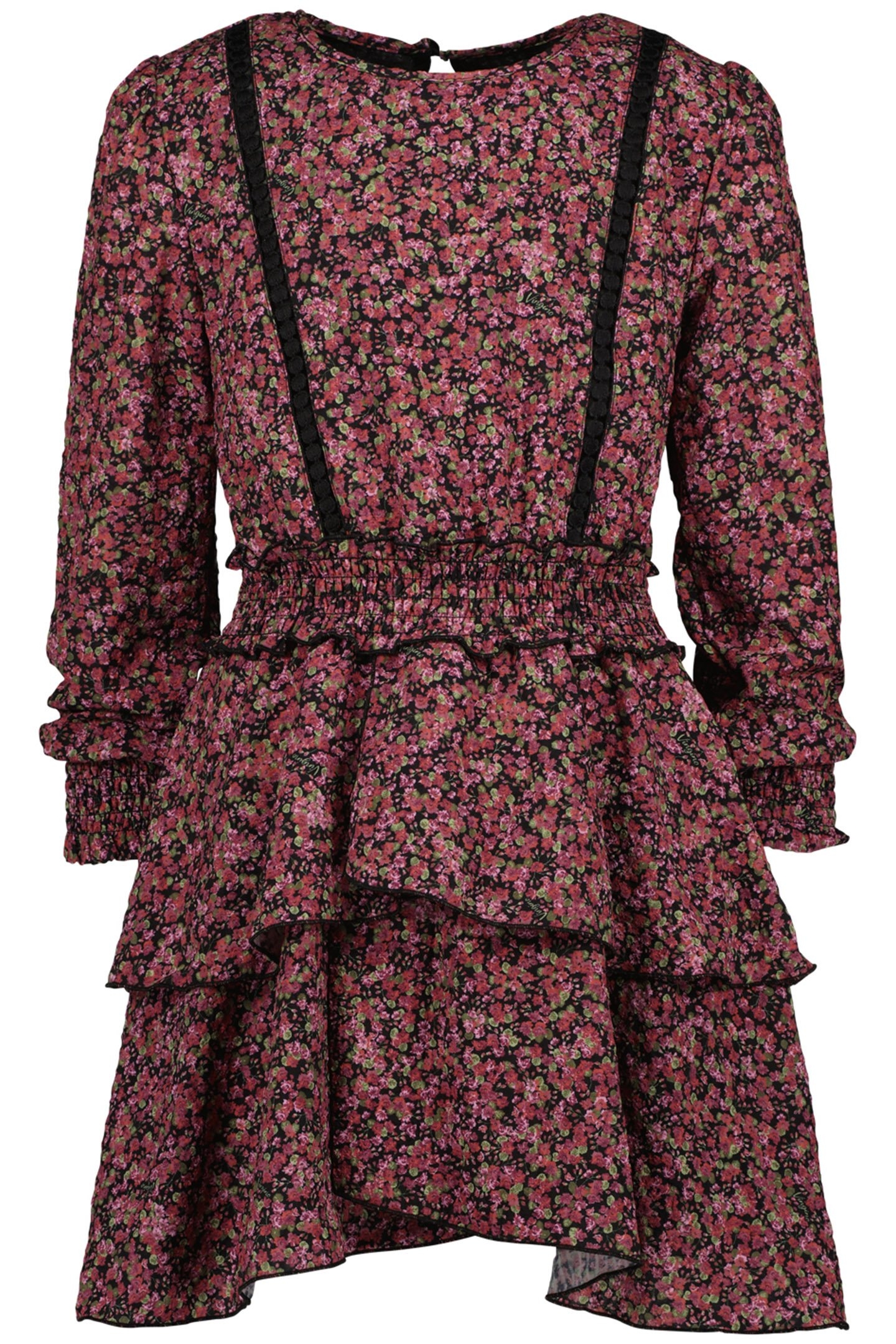 GIRL'S PHILLIE MIDI DRESS SOFT BERRY 1