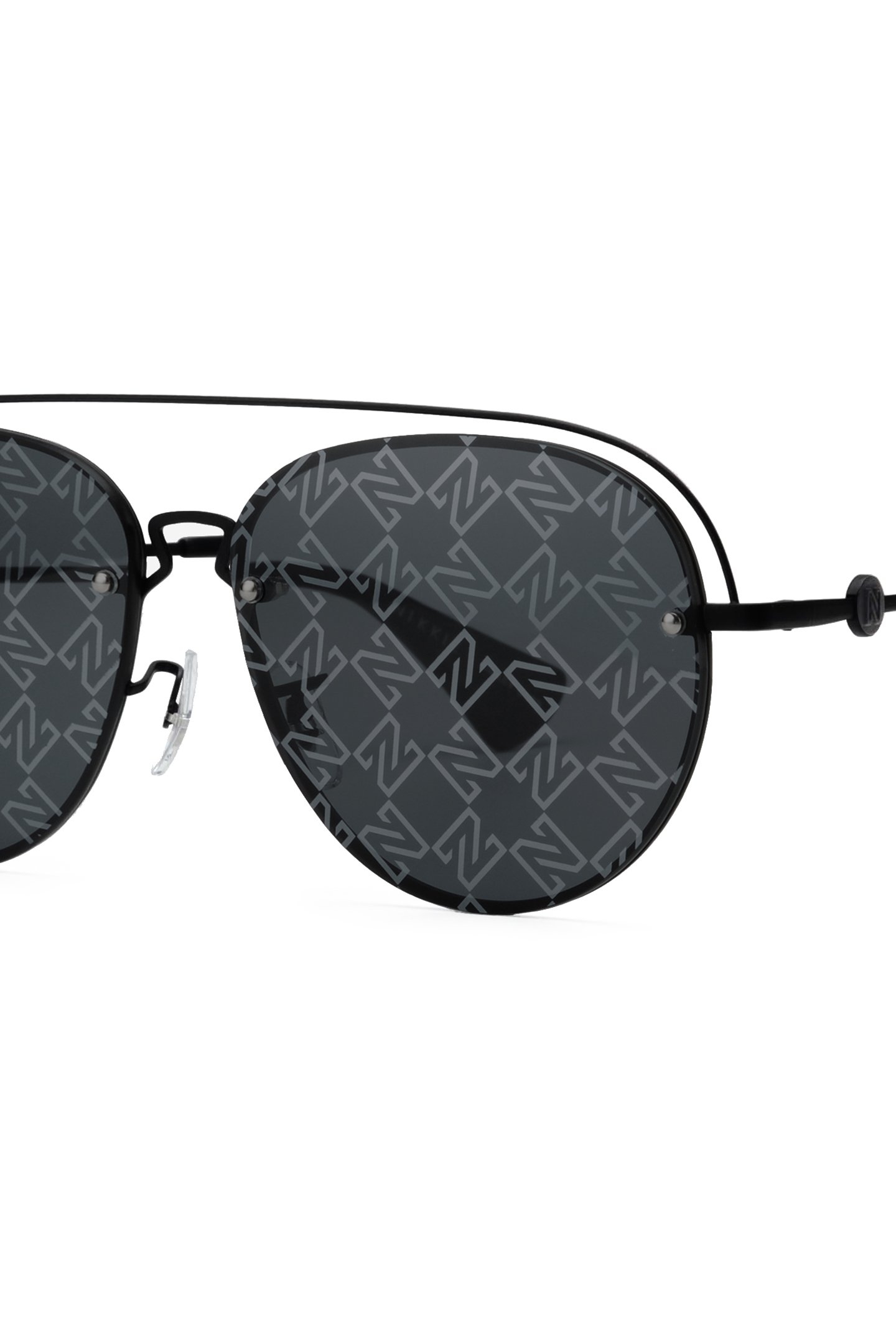 ASHLEY LOGO SUNGLASSES BLACK 4