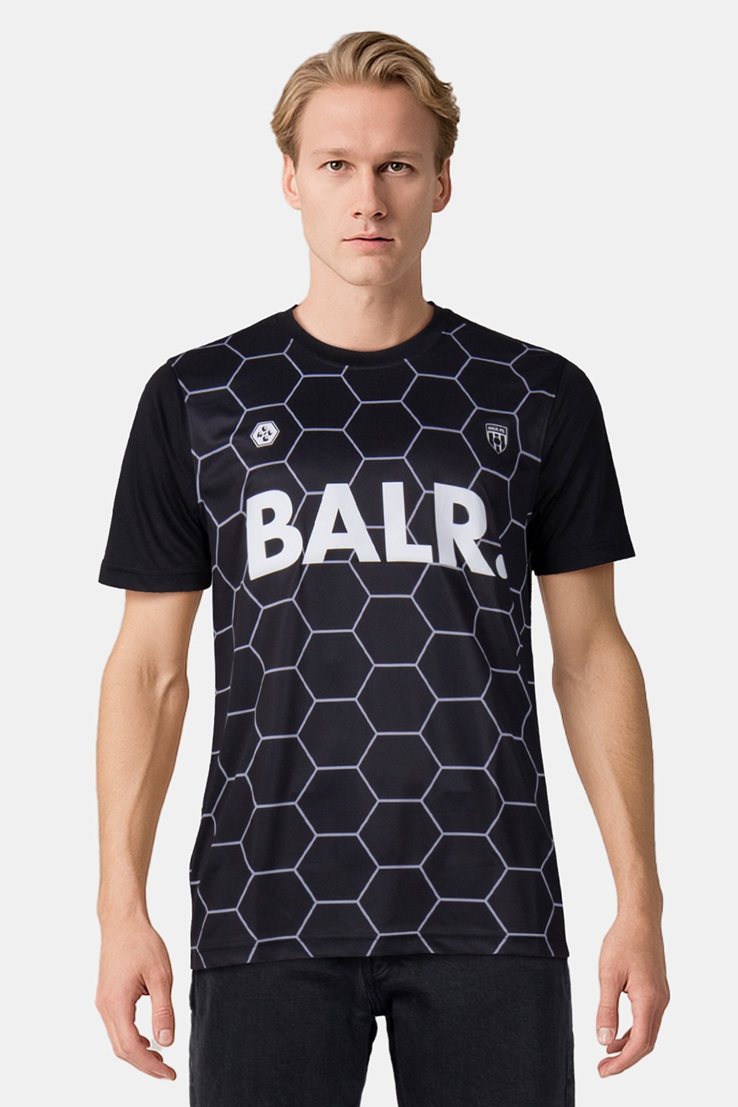 BALR. FOOTBALL JERSEY JET BLACK 1