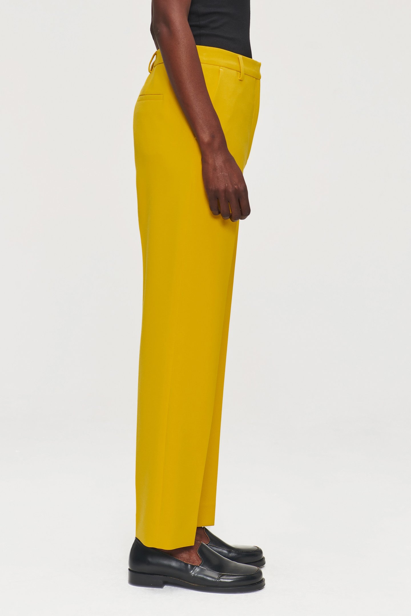 CROPPED CLASSIC PANTS TURMERIC 5